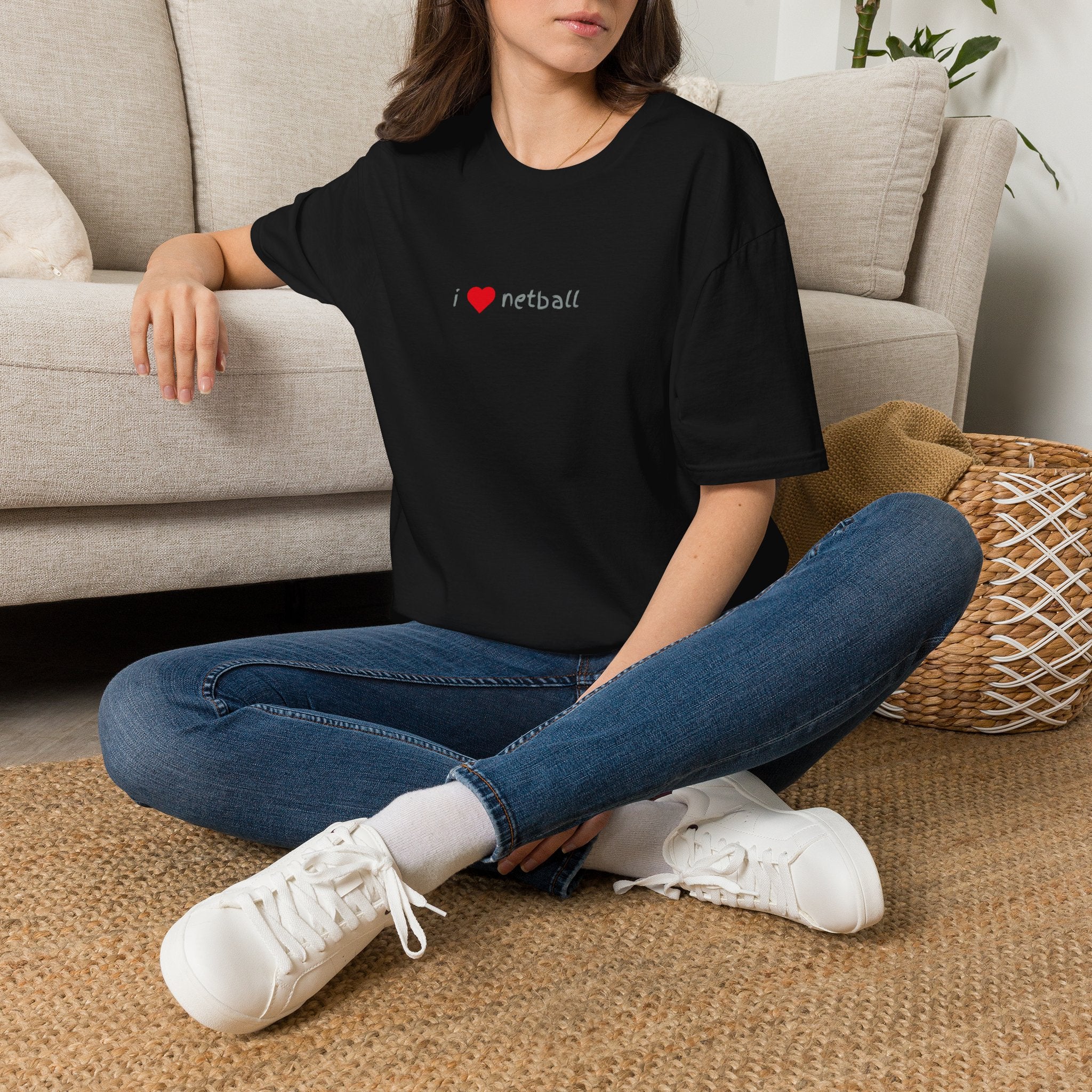 I Love Netball T-Shirt | Netball Lover Tee