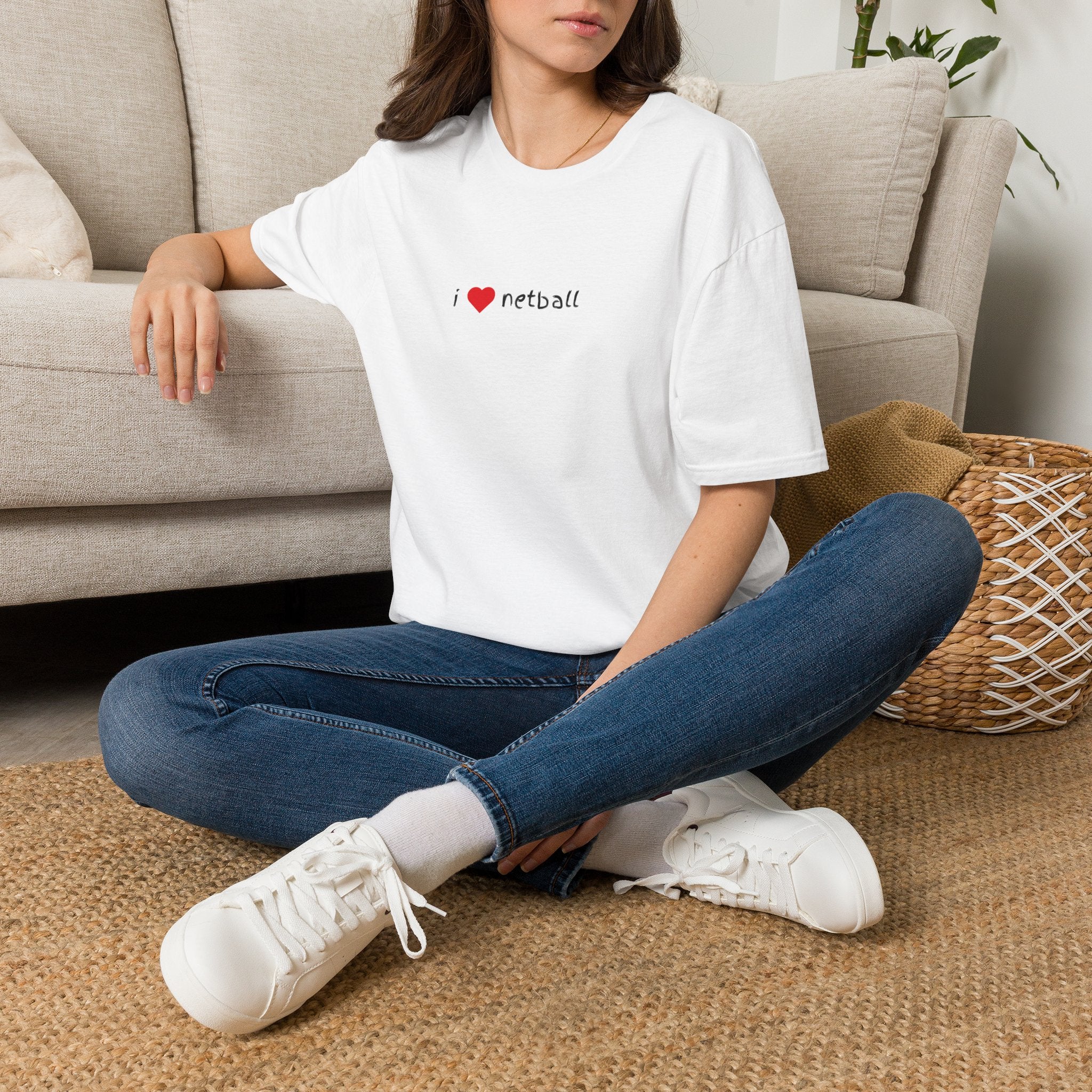 I Love Netball T-Shirt | Netball Lover Tee