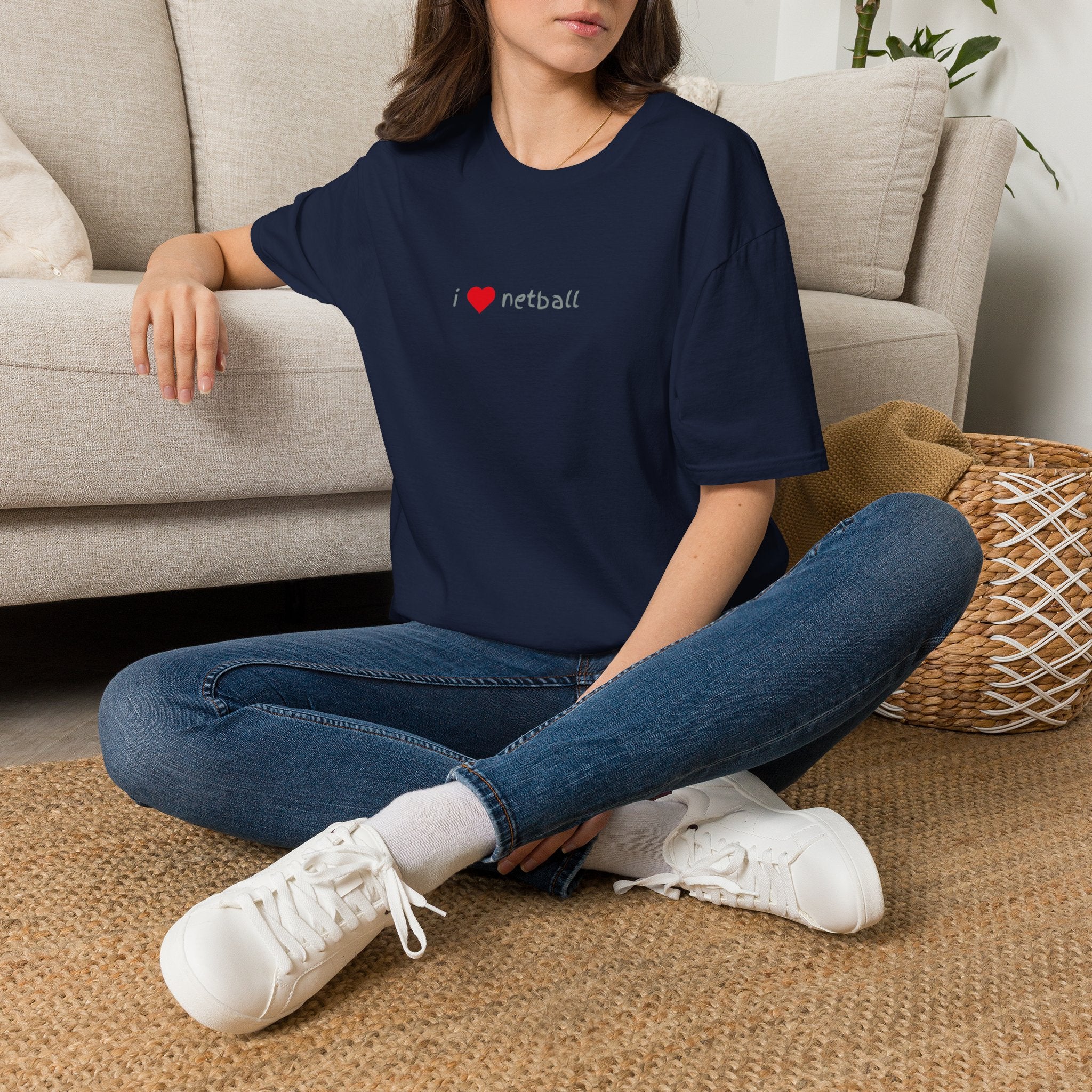 I Love Netball T-Shirt | Netball Lover Tee