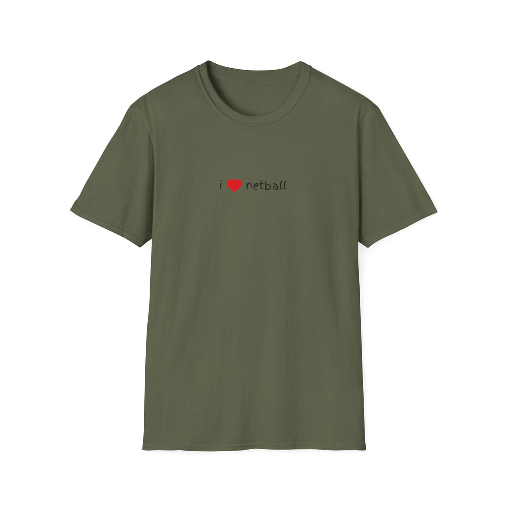 I Love Netball T-Shirt | Netball Lover Tee
