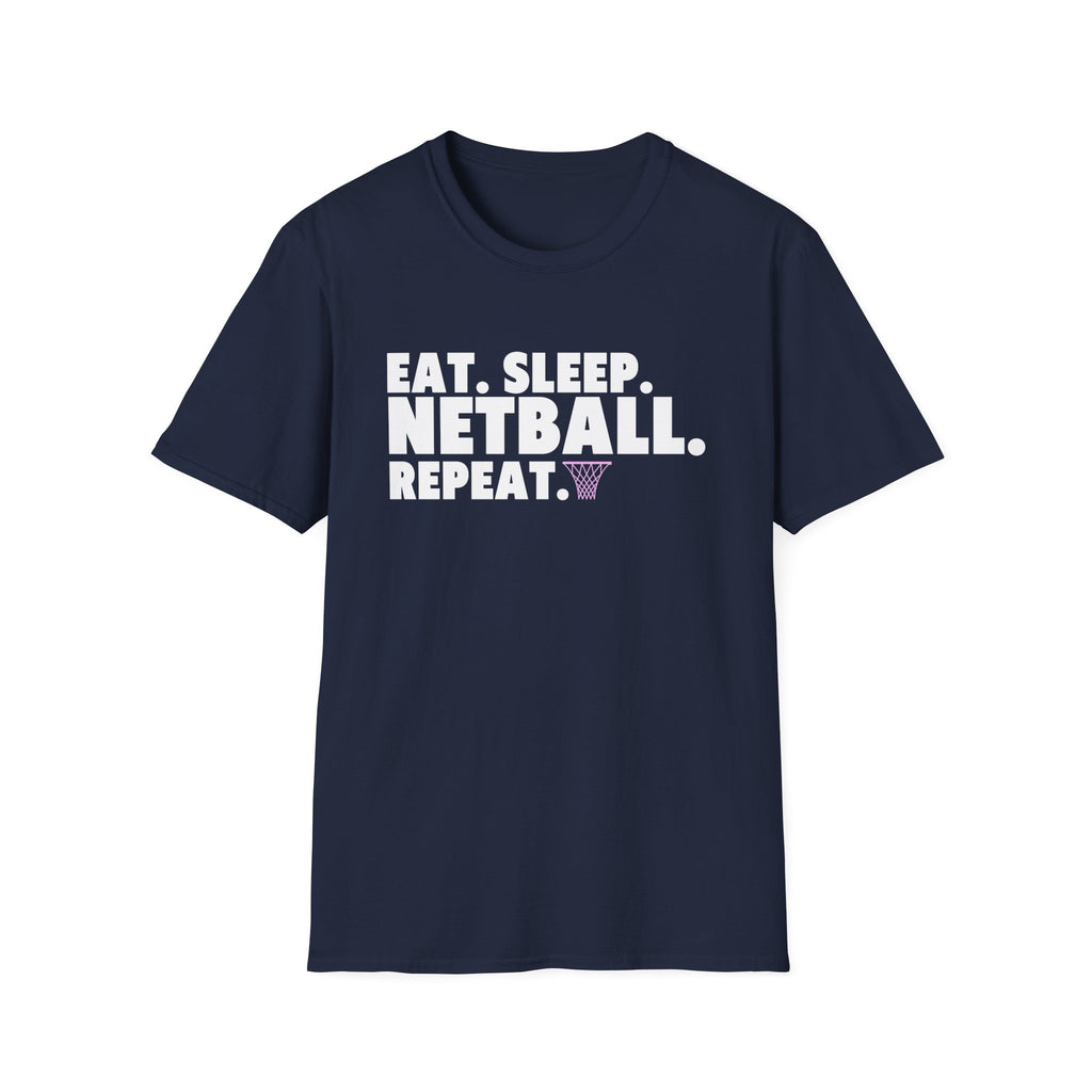 Eat, Sleep, Netball, Repeat T-Shirt