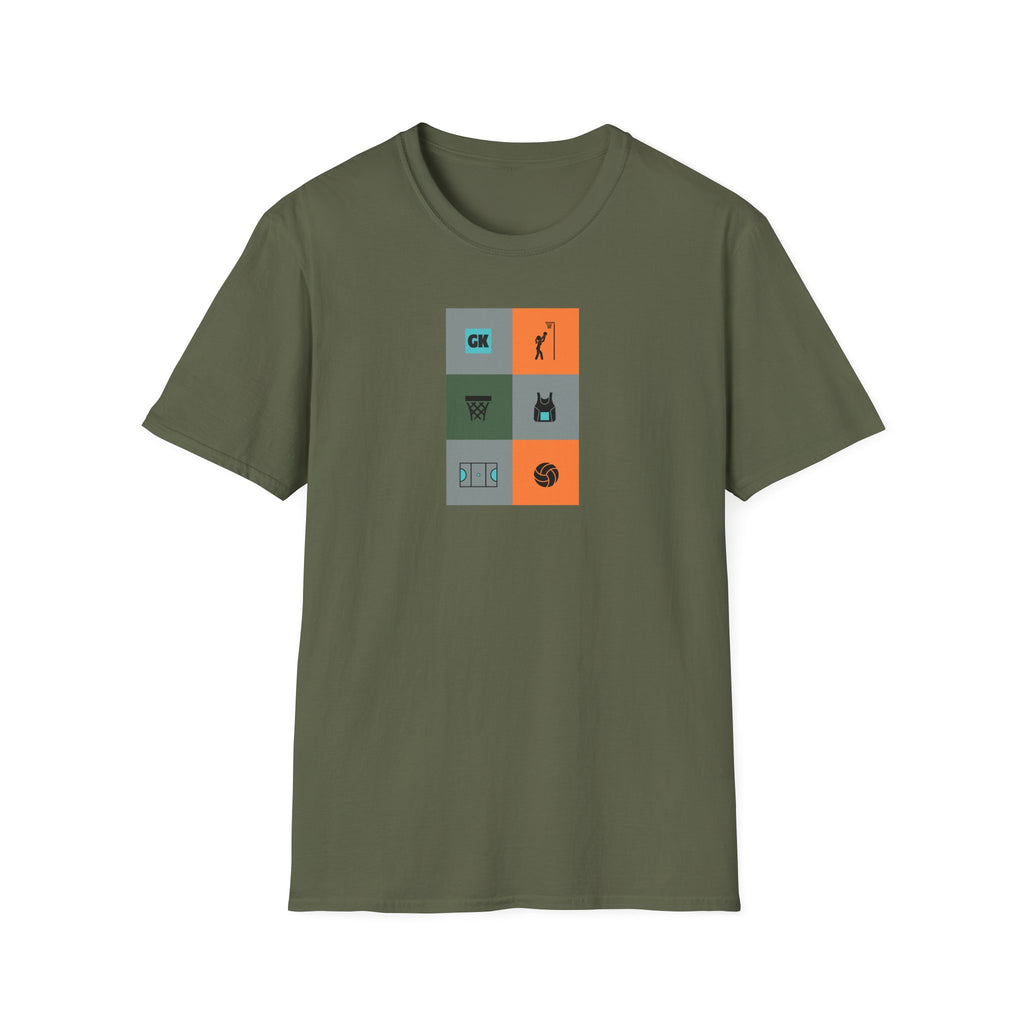 Netball Mural T-Shirt