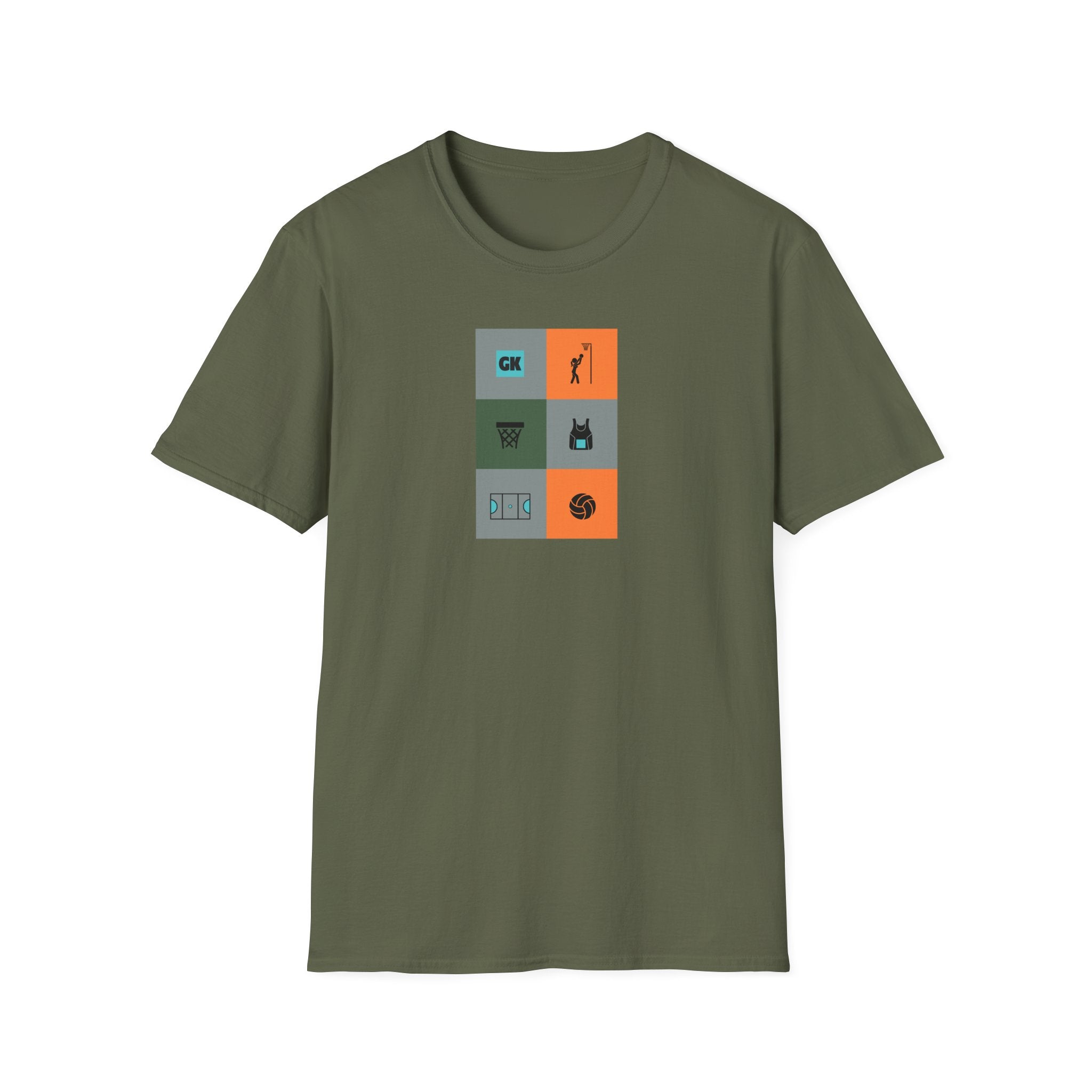 Netball Mural T-Shirt