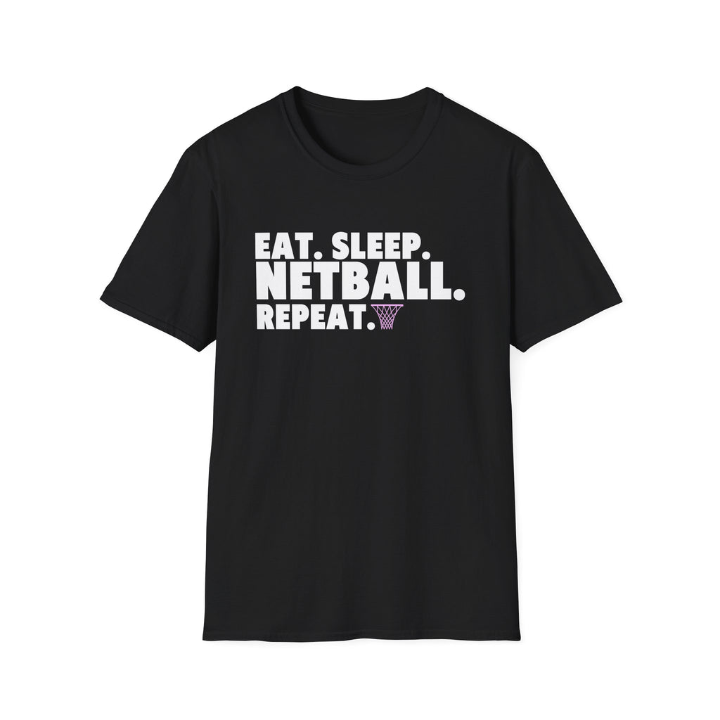Eat, Sleep, Netball, Repeat T-Shirt
