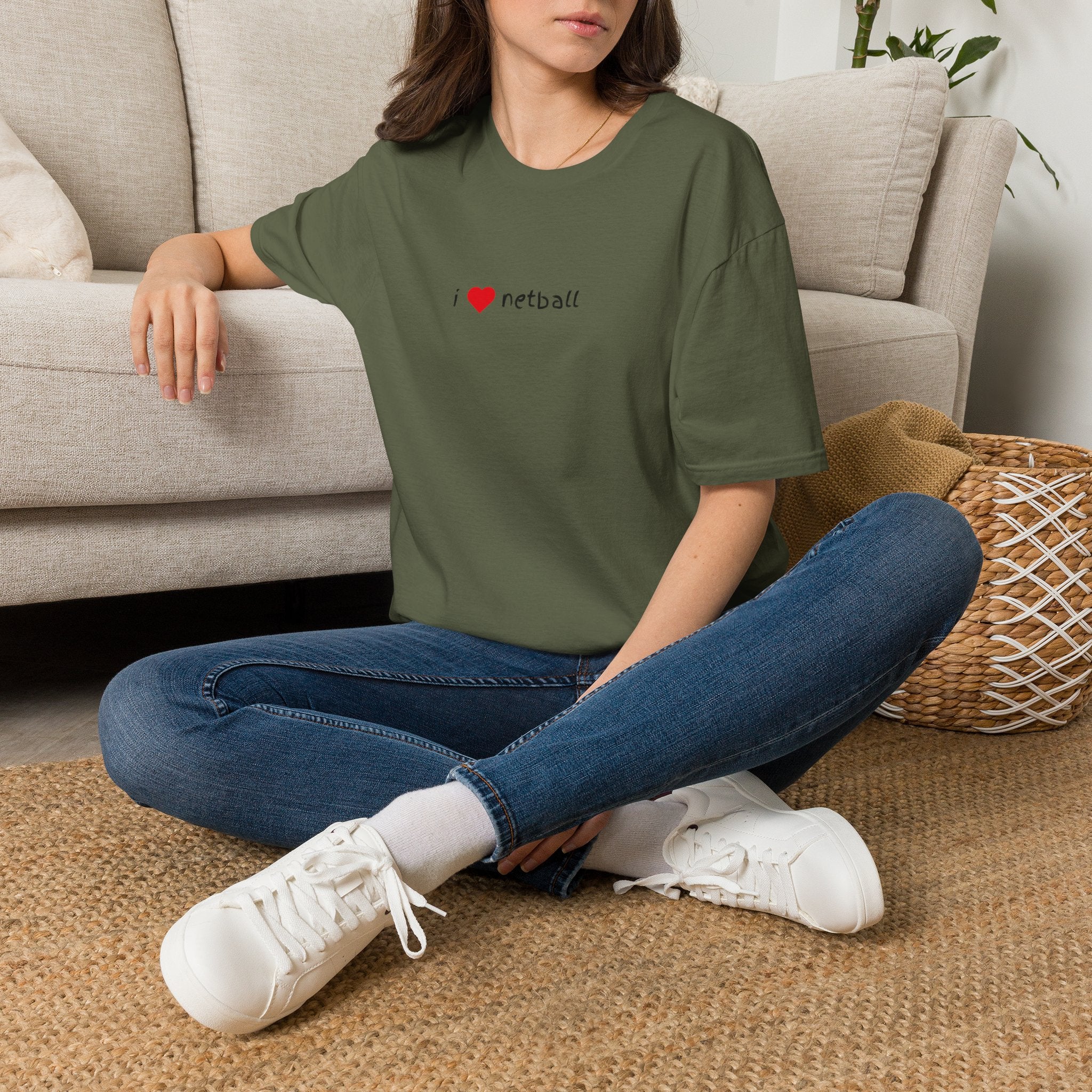 I Love Netball T-Shirt | Netball Lover Tee