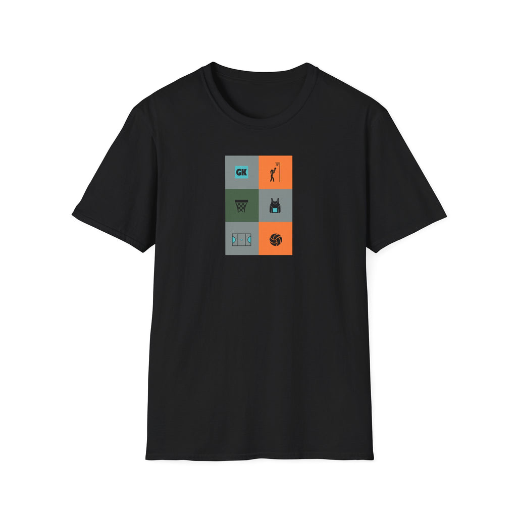 Netball Mural T-Shirt