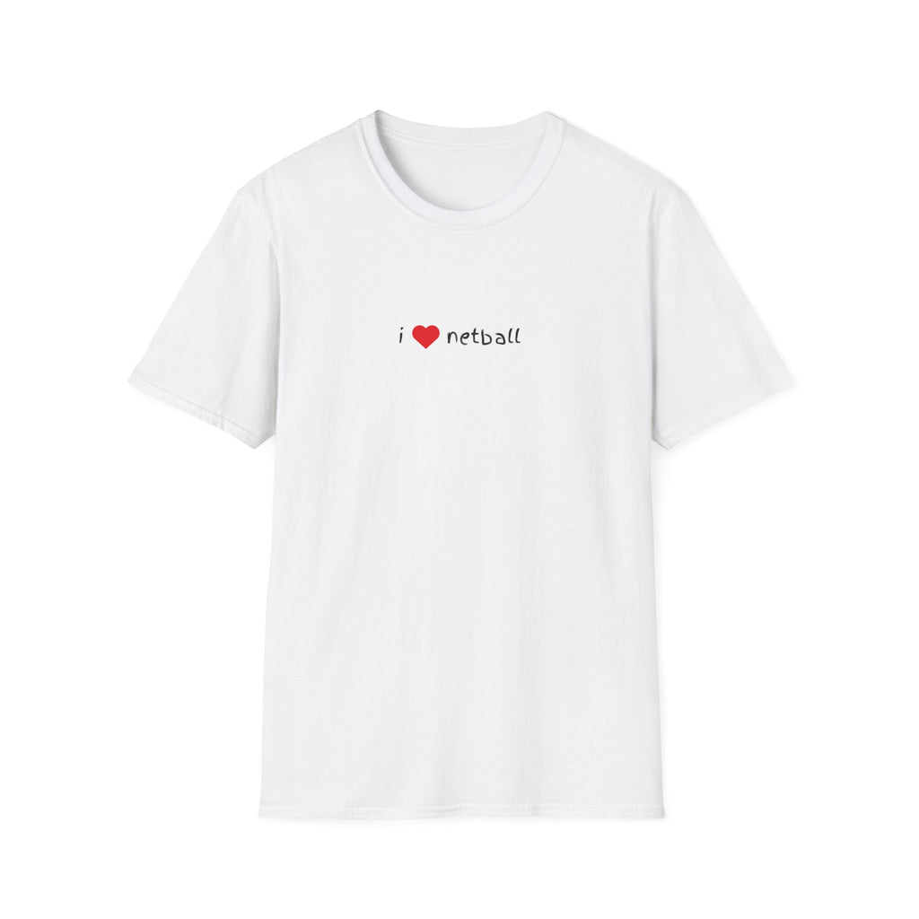 I Love Netball T-Shirt | Netball Lover Tee