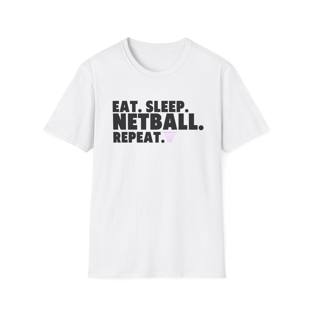 Eat, Sleep, Netball, Repeat T-Shirt