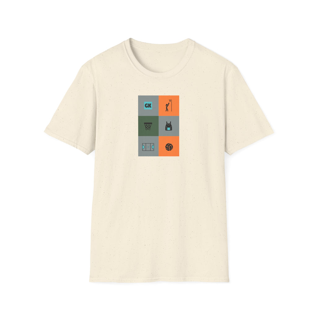 Netball Mural T-Shirt