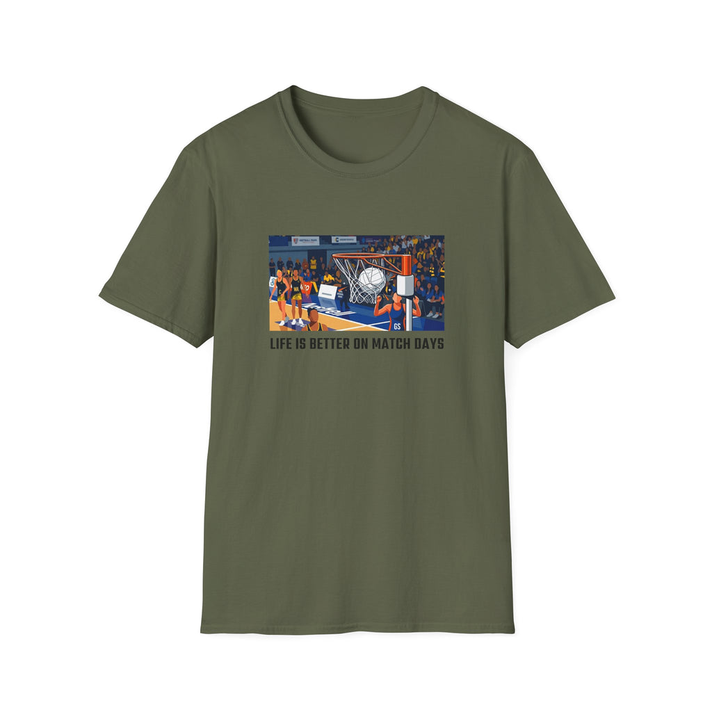 Life Is Better on Match Days T-Shirt