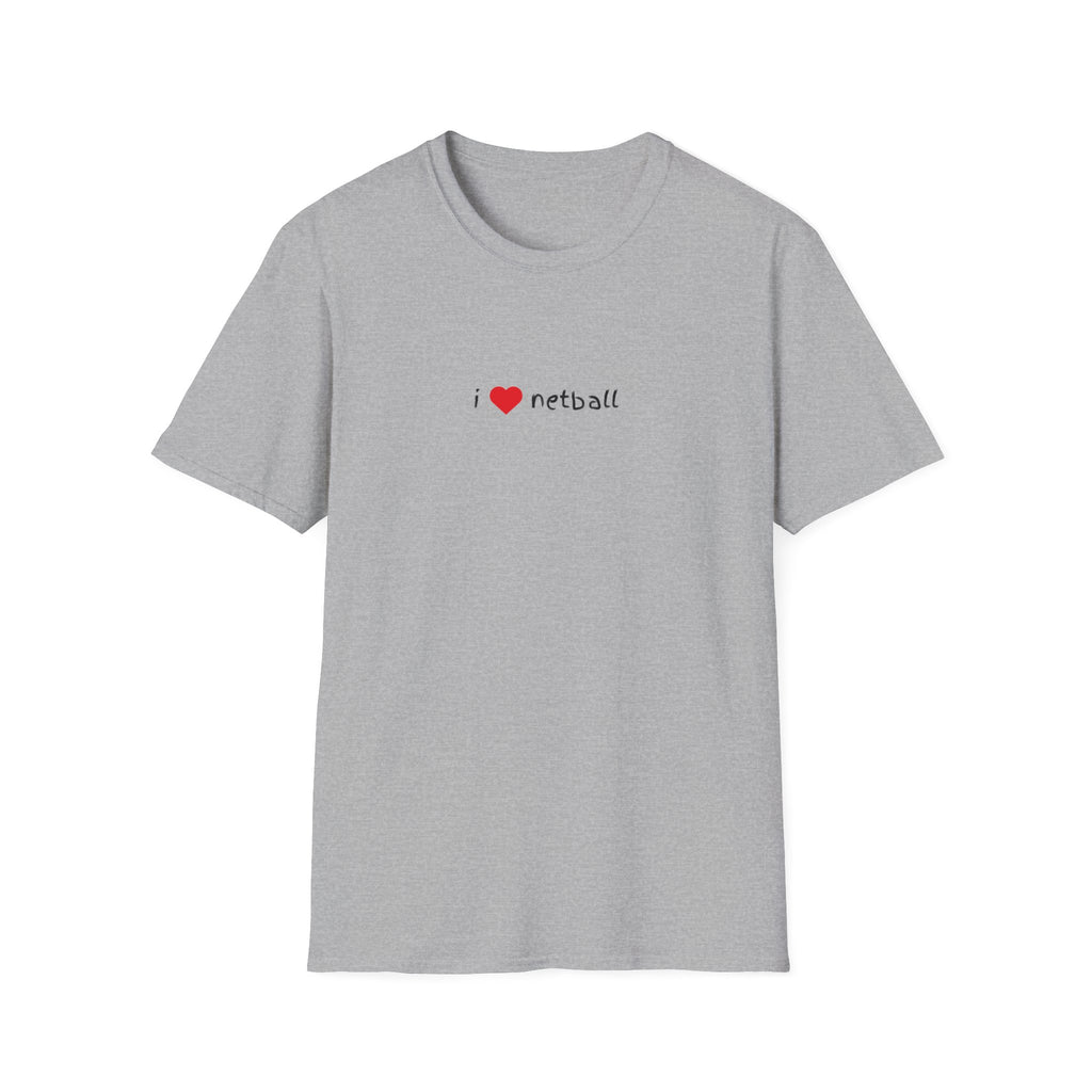 I Love Netball T-Shirt | Netball Lover Tee