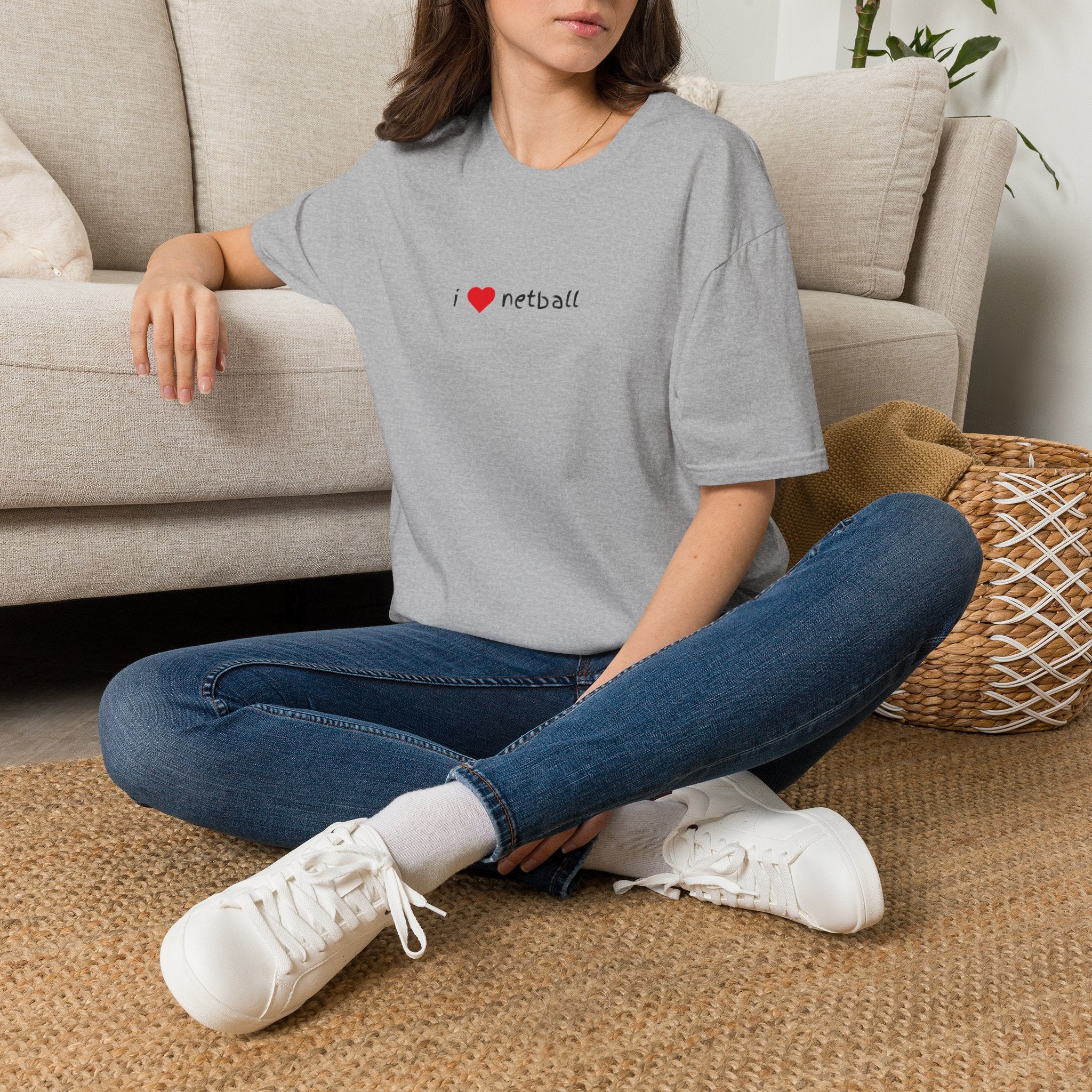 I Love Netball T-Shirt | Netball Lover Tee
