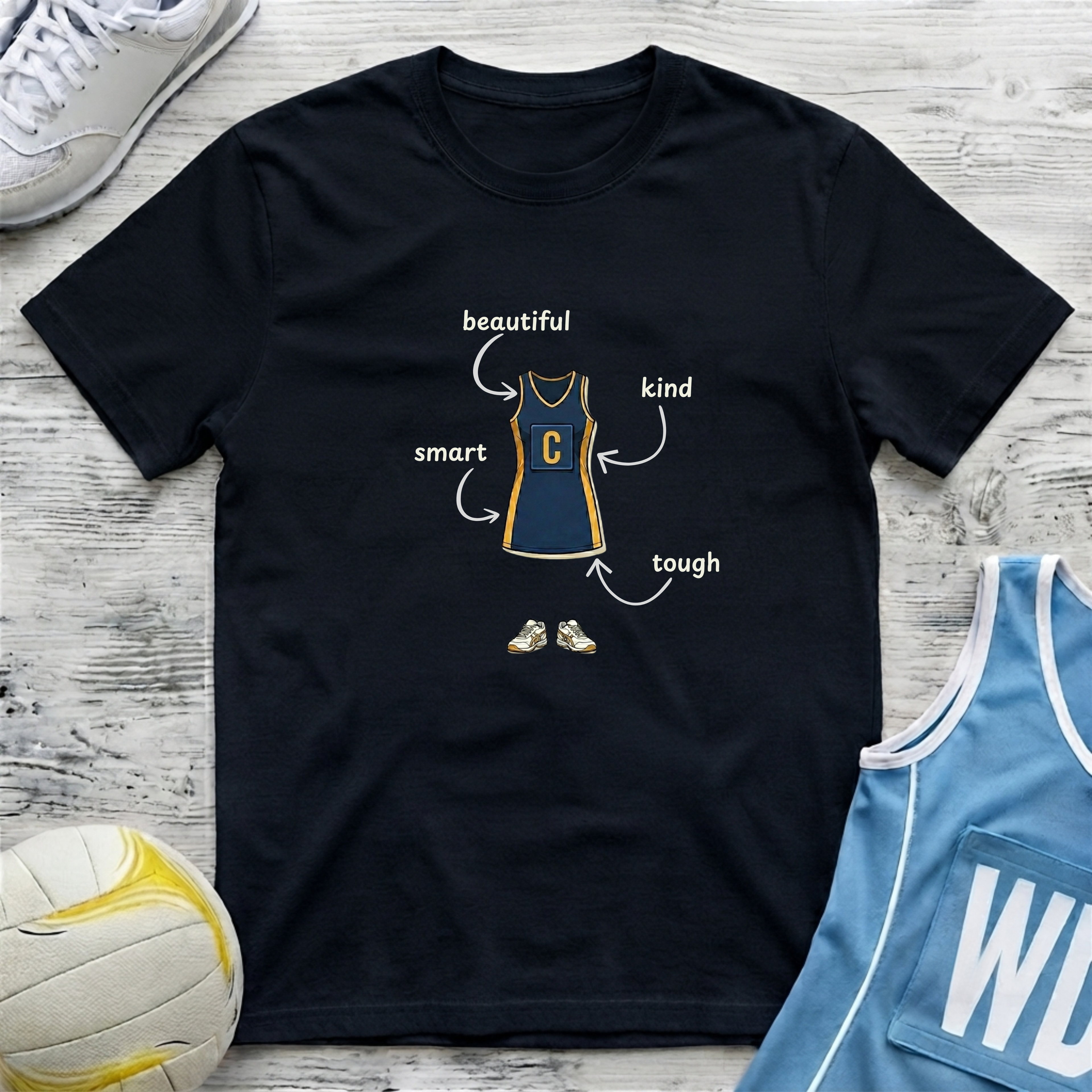 Netball Affirmations T-Shirt