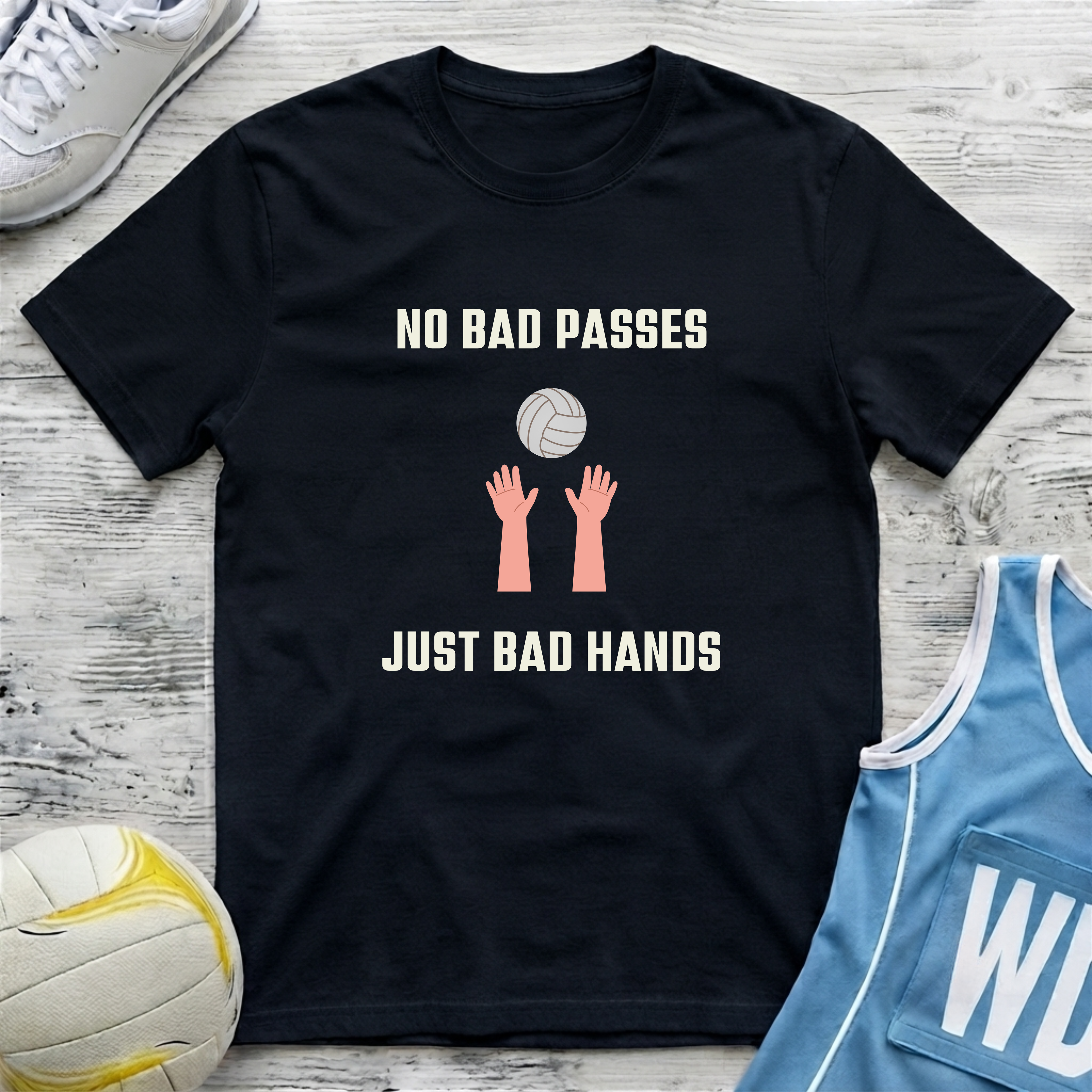 No Bad Passes Bad Hands T-Shirt