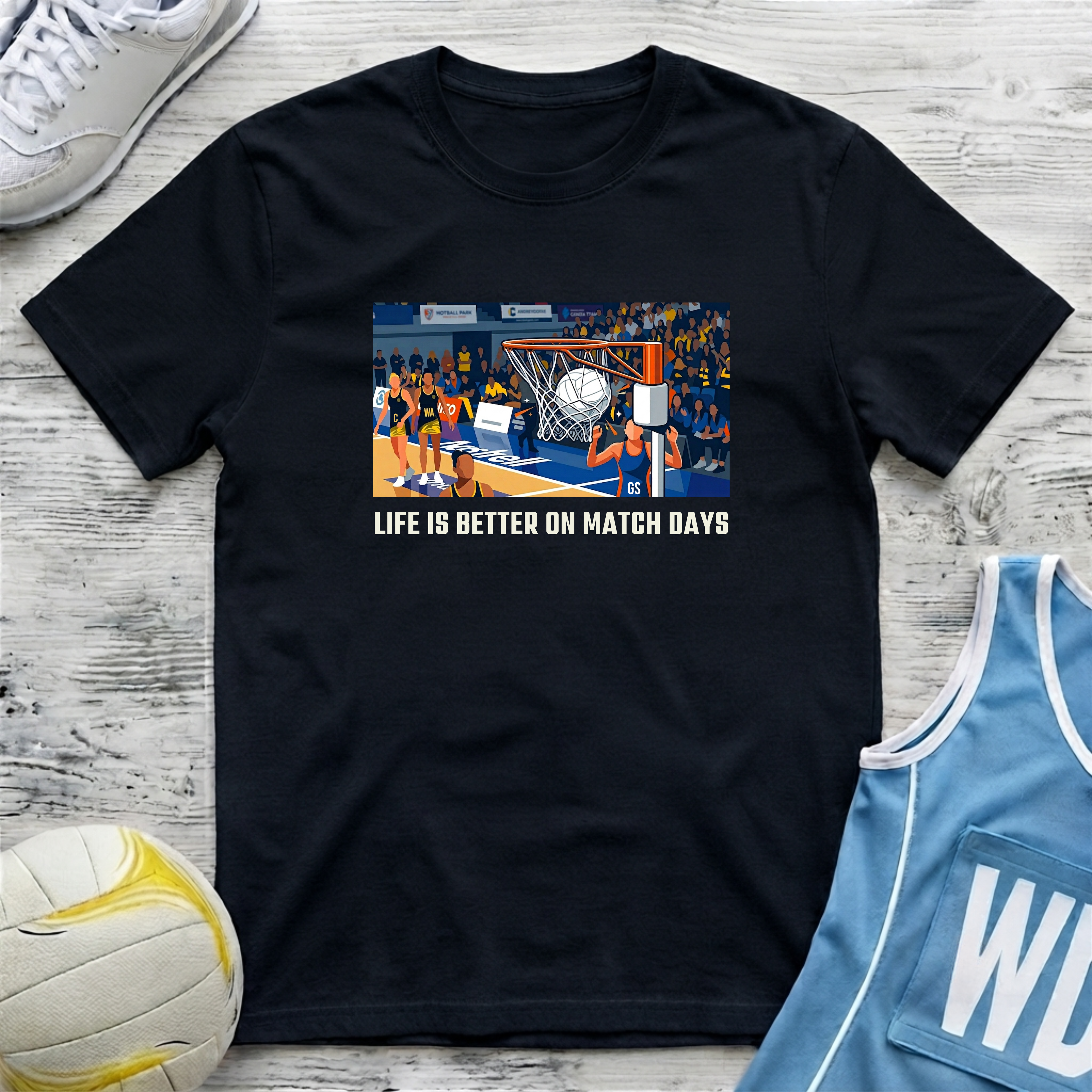Life Is Better on Match Days T-Shirt