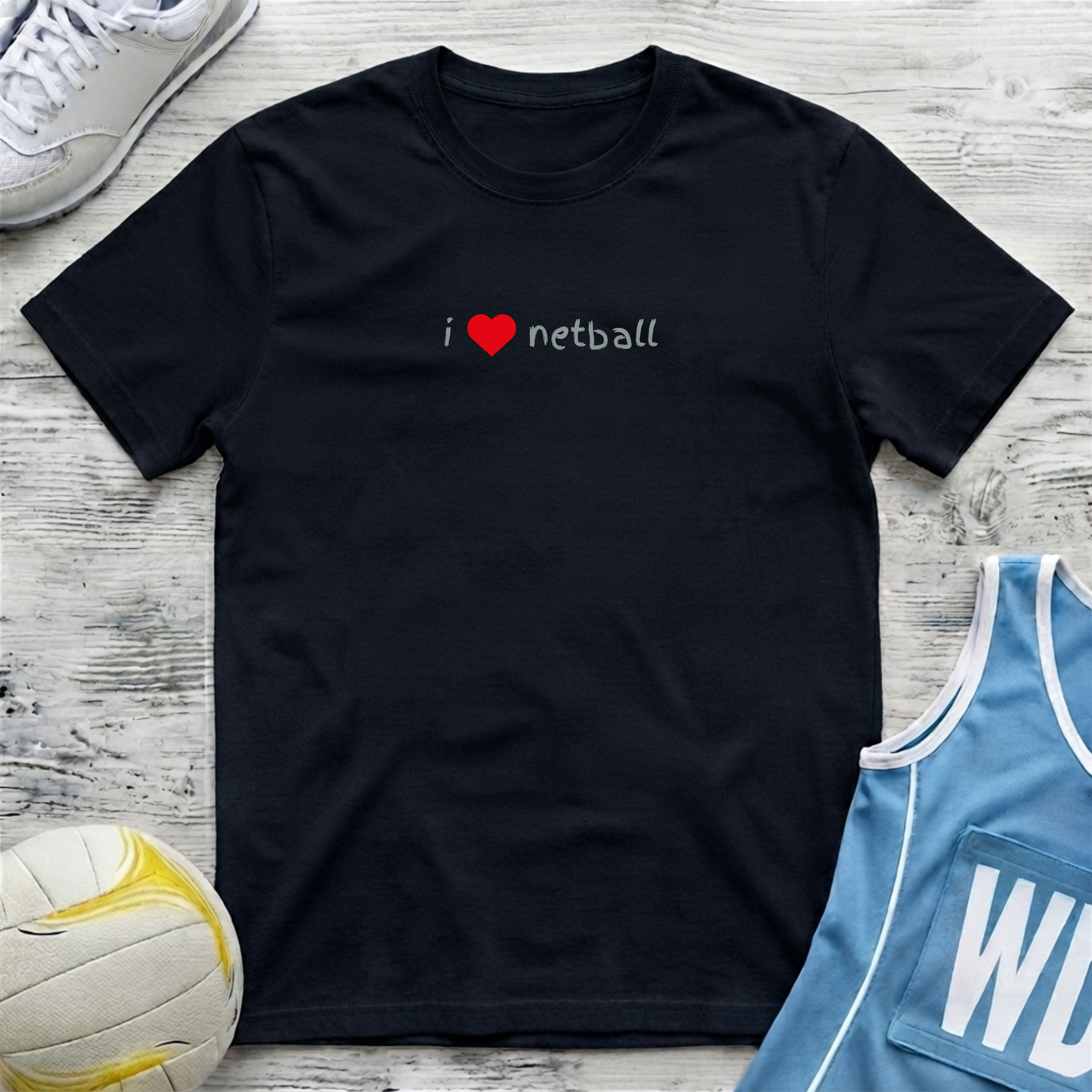 I Love Netball T-Shirt