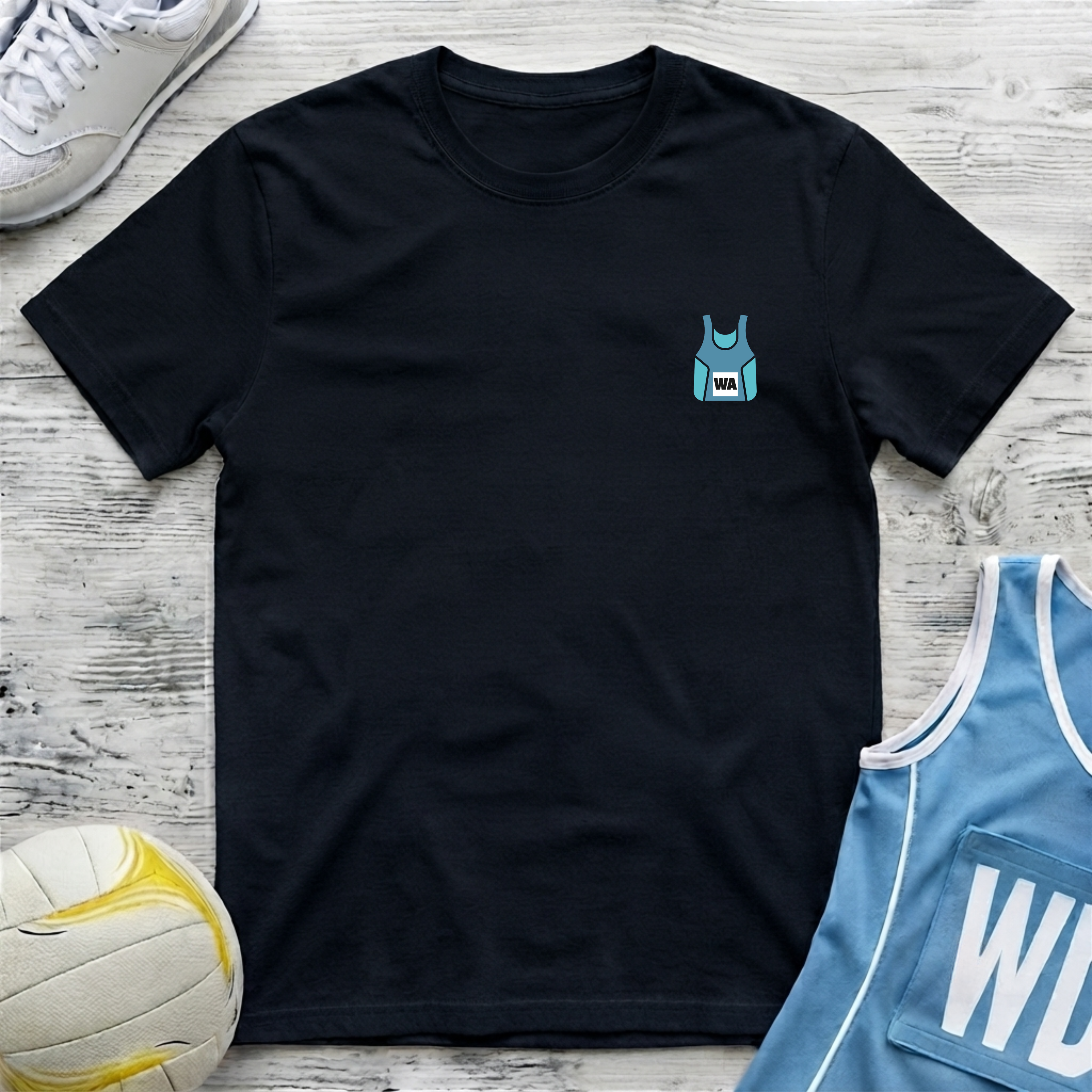 Mini Netball Bib T-Shirt