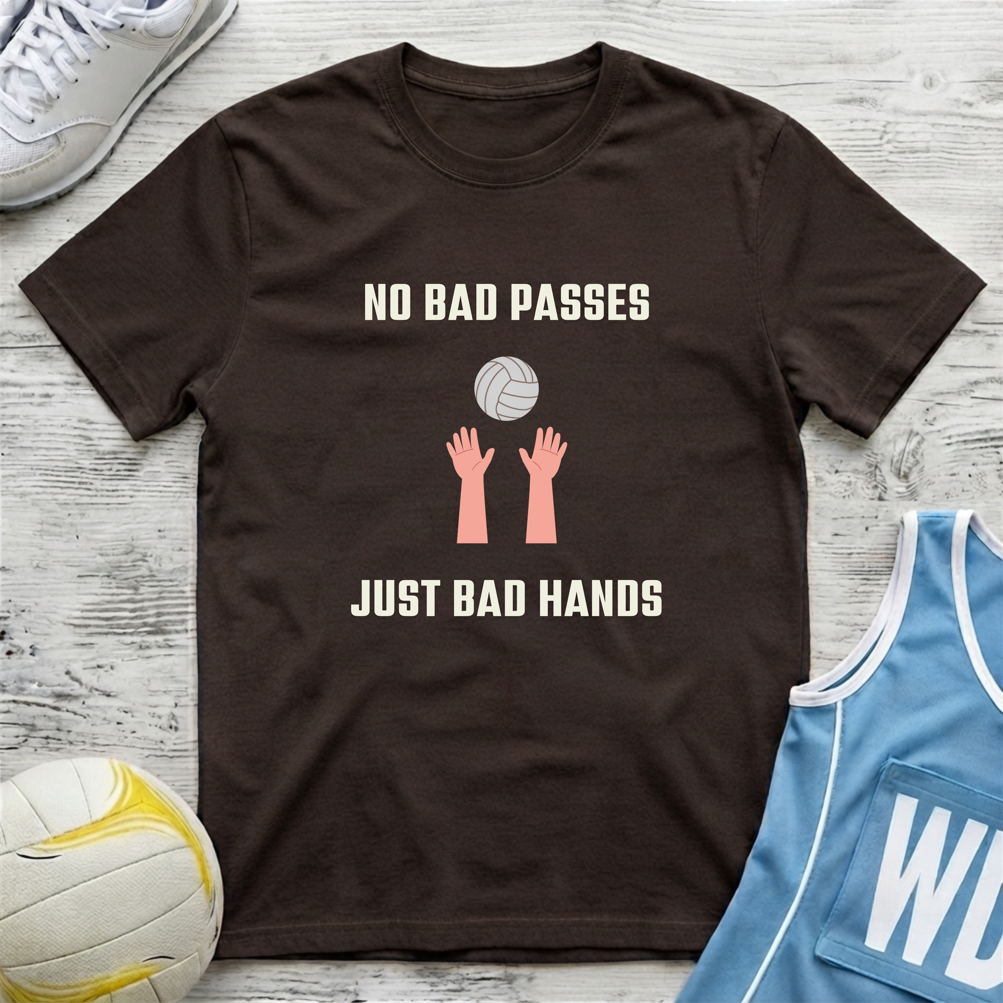 No Bad Passes Bad Hands T-Shirt