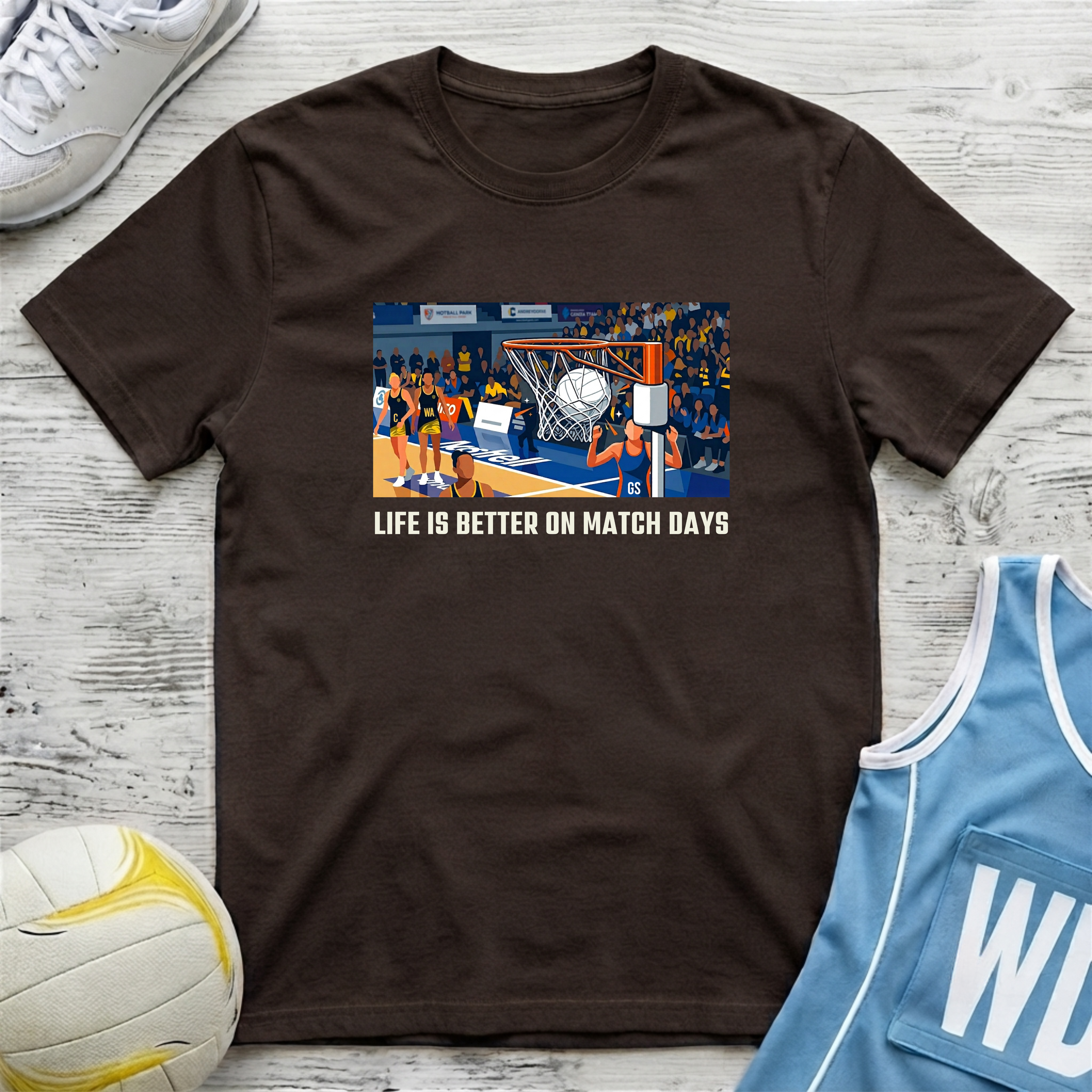 Life Is Better on Match Days T-Shirt