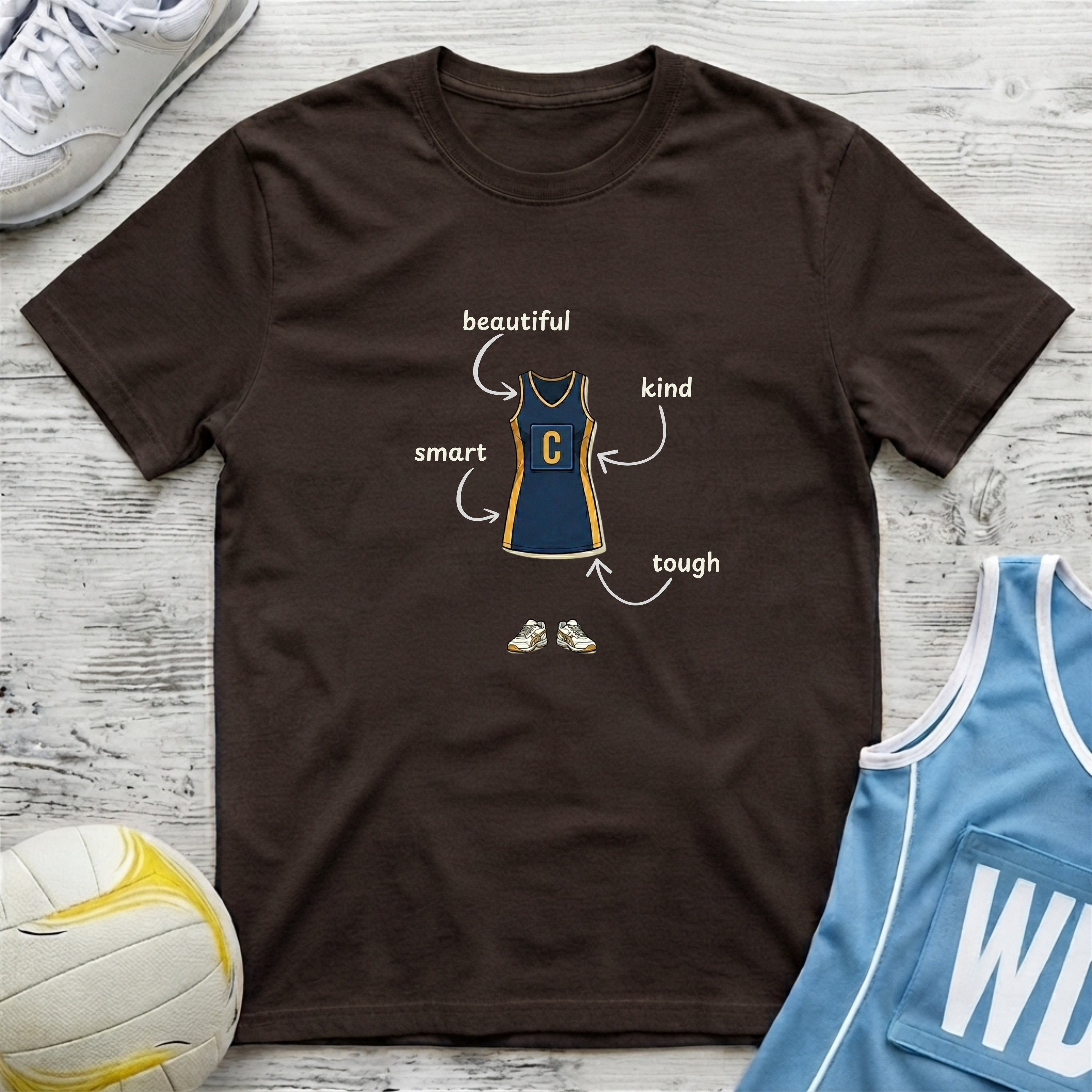 Netball Affirmations T-Shirt