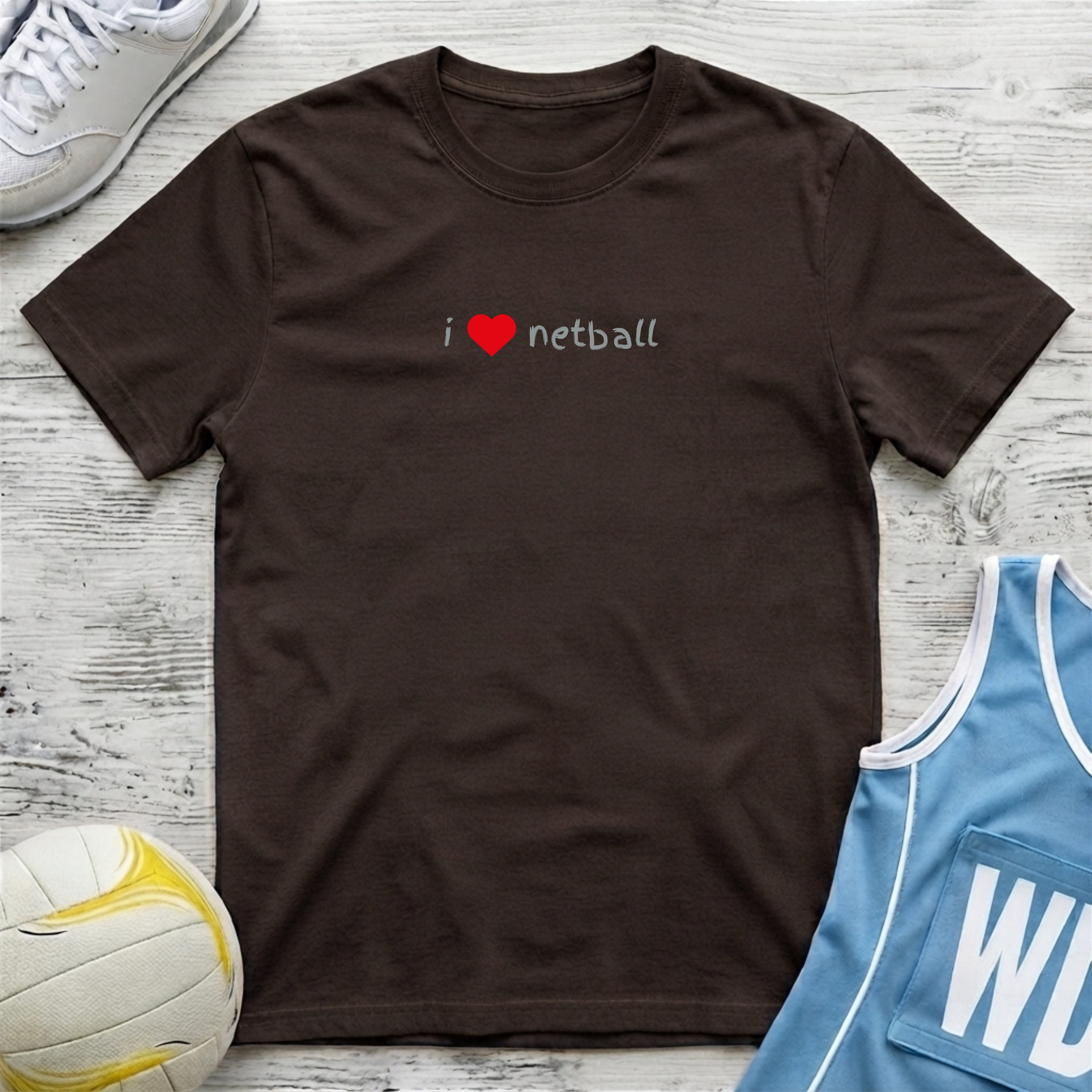 I Love Netball T-Shirt