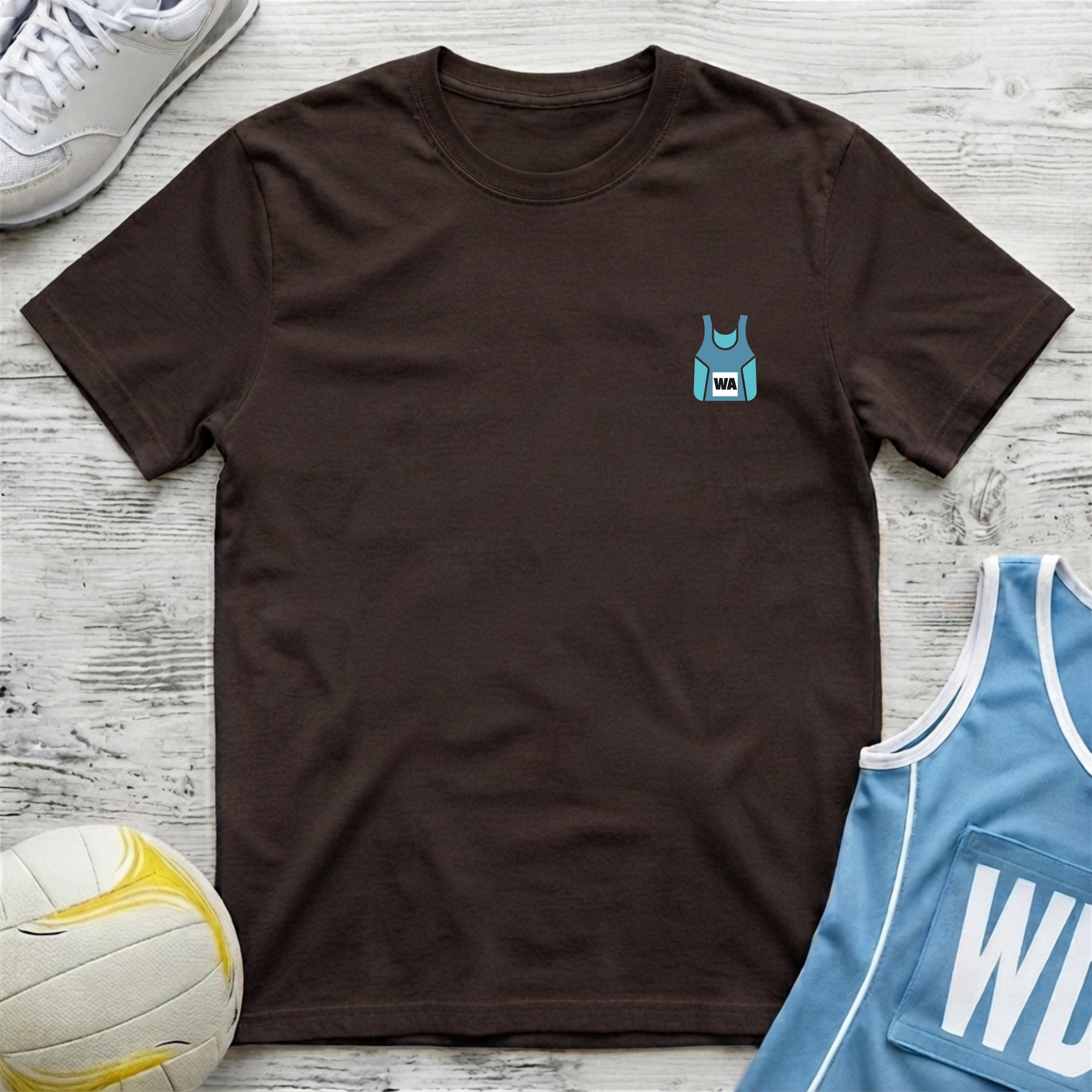 Mini Netball Bib T-Shirt