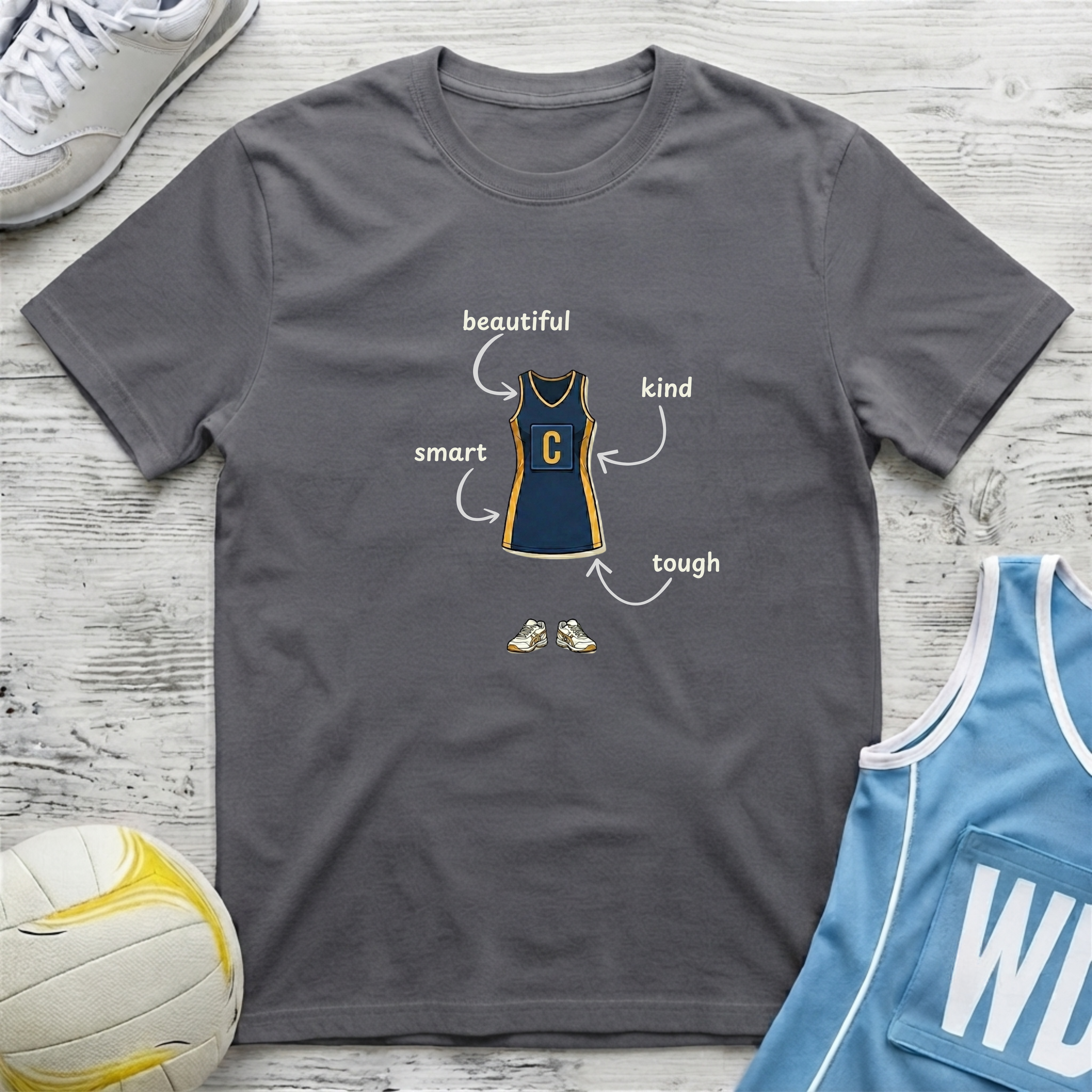 Netball Affirmations T-Shirt