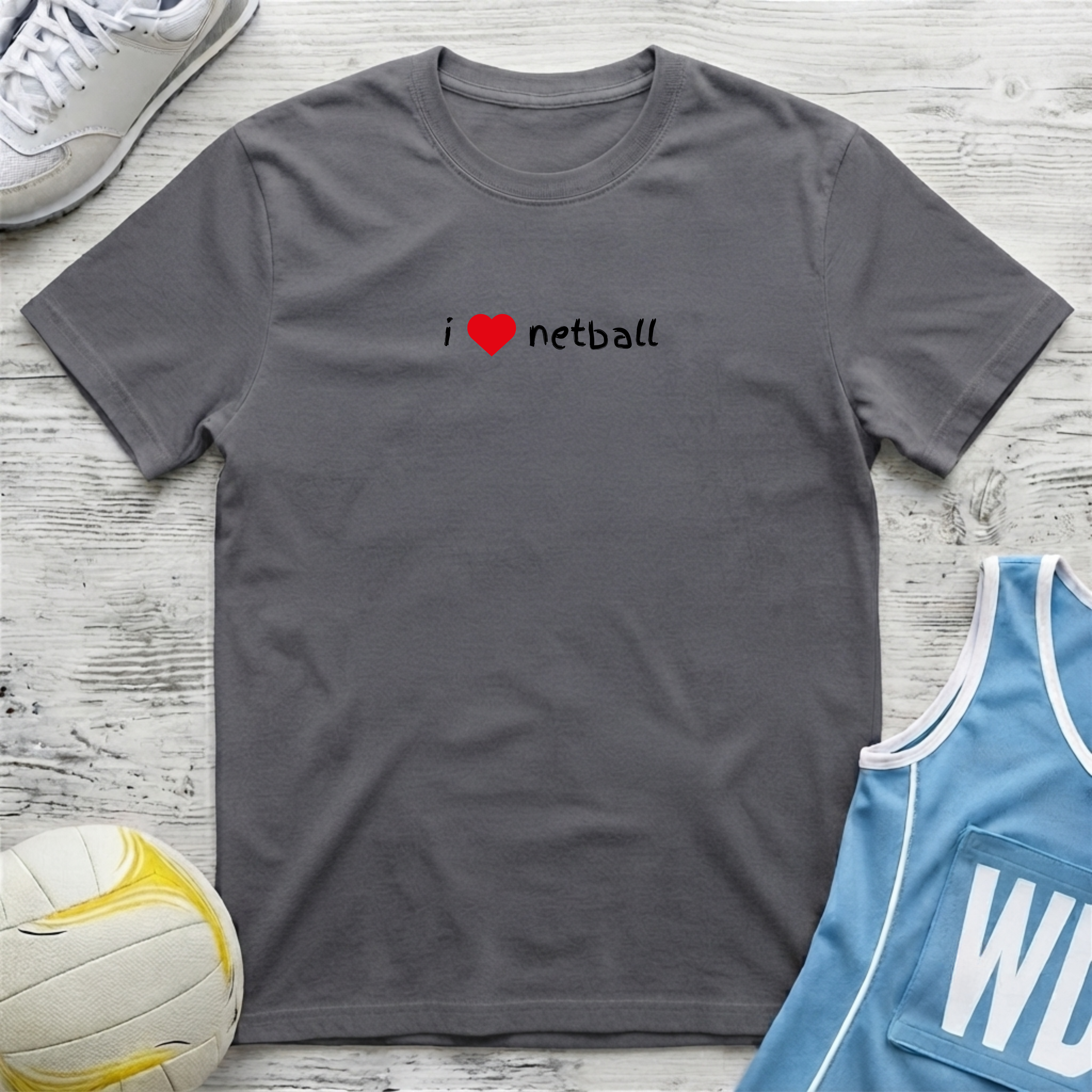 I Love Netball T-Shirt