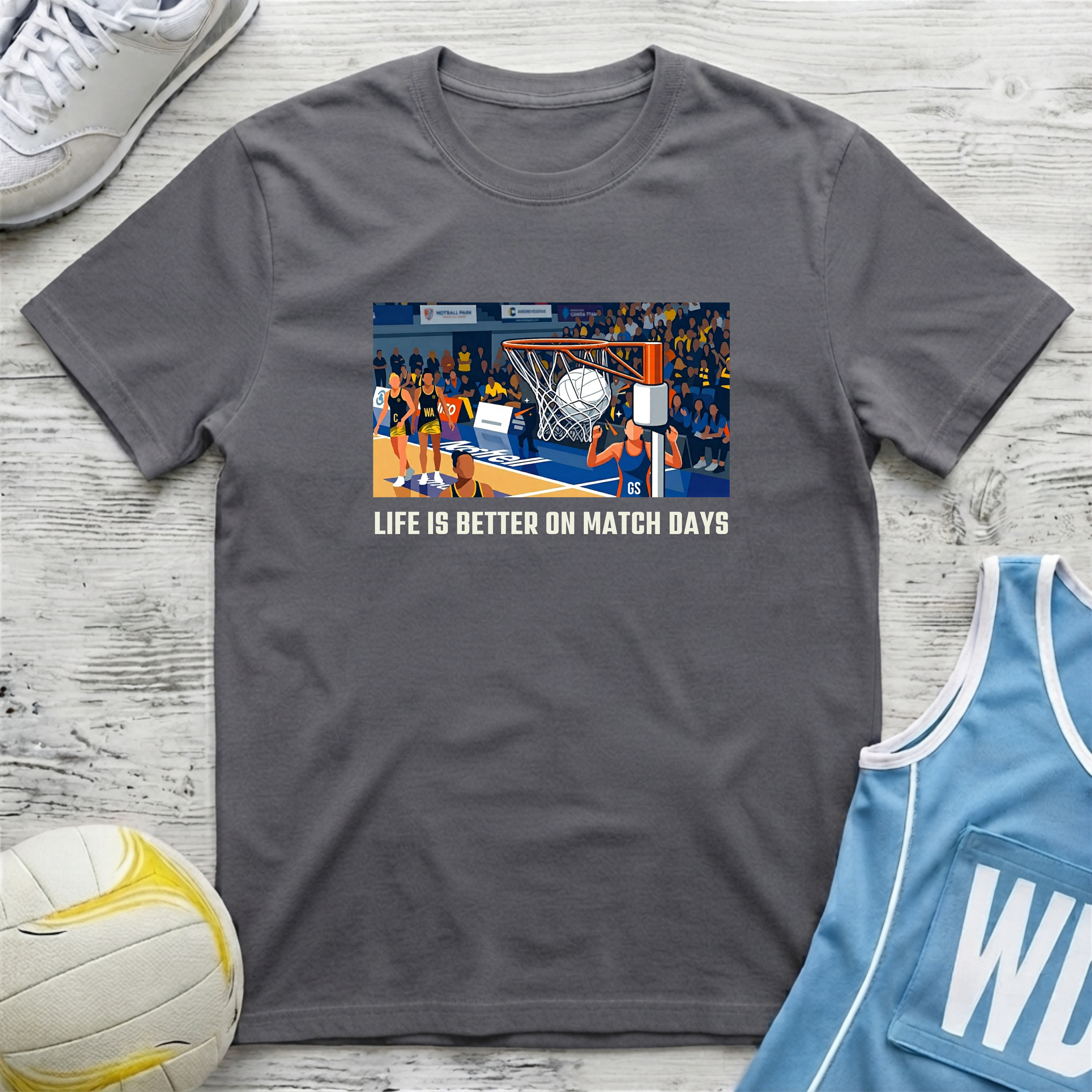 Life Is Better on Match Days T-Shirt