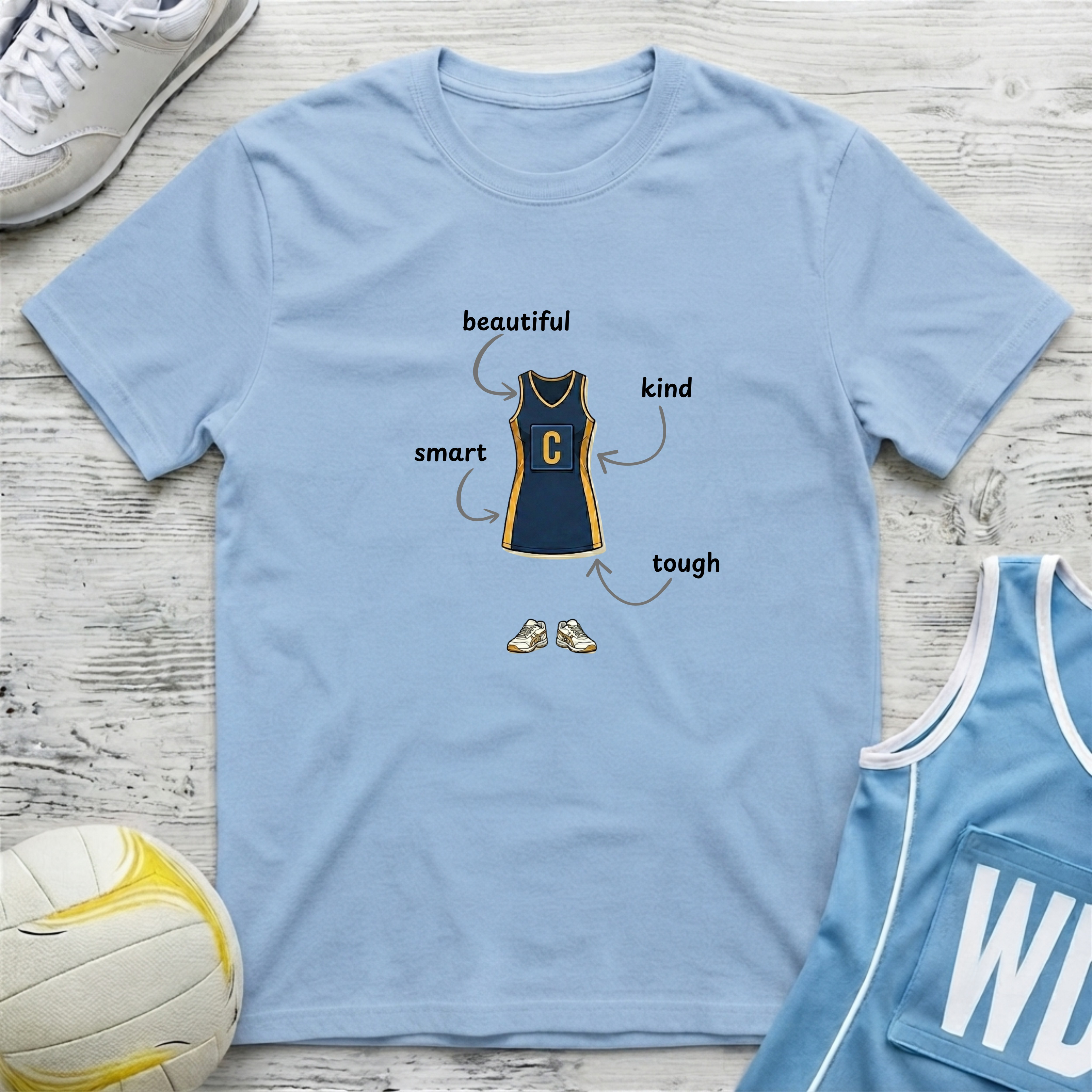 Netball Affirmations T-Shirt
