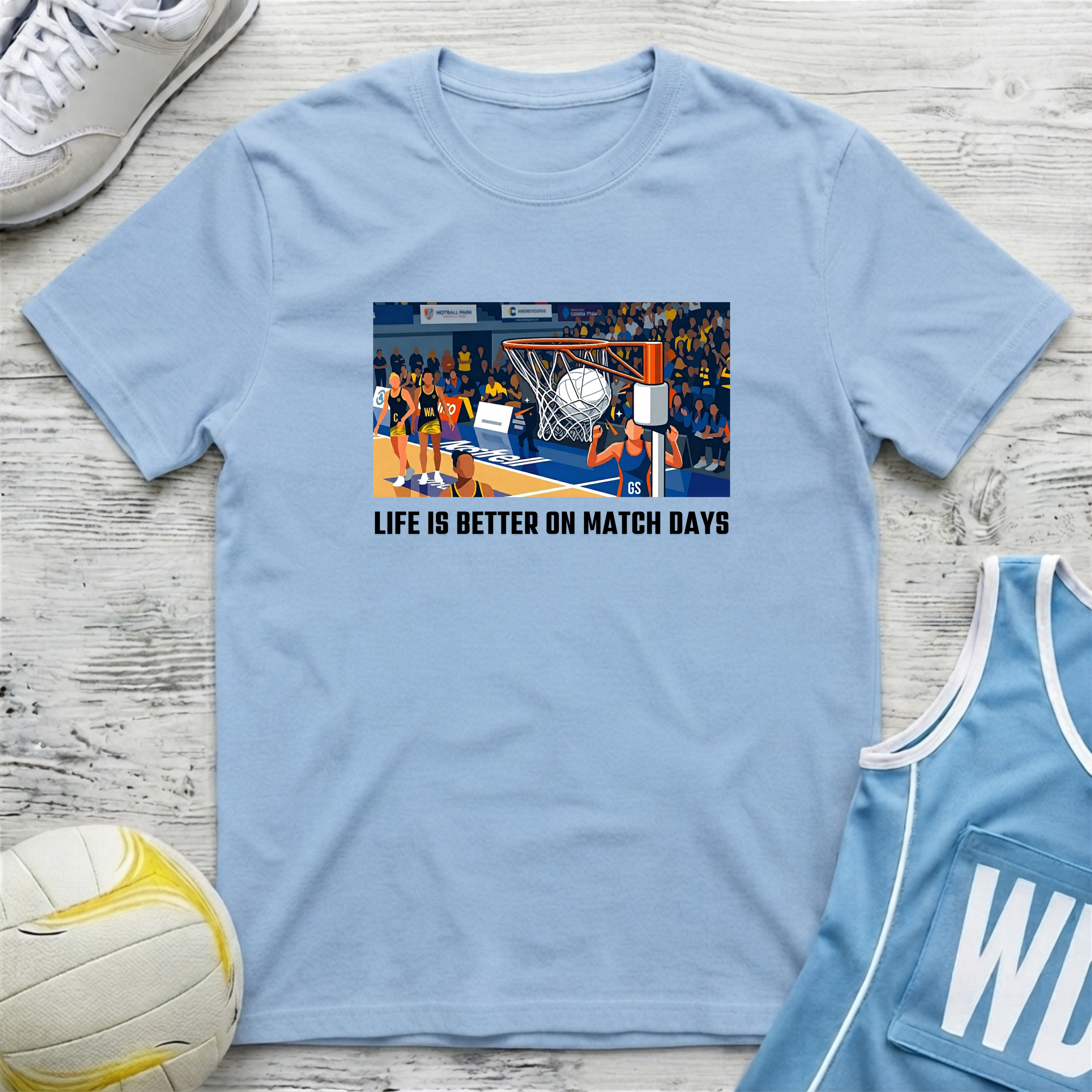 Life Is Better on Match Days T-Shirt