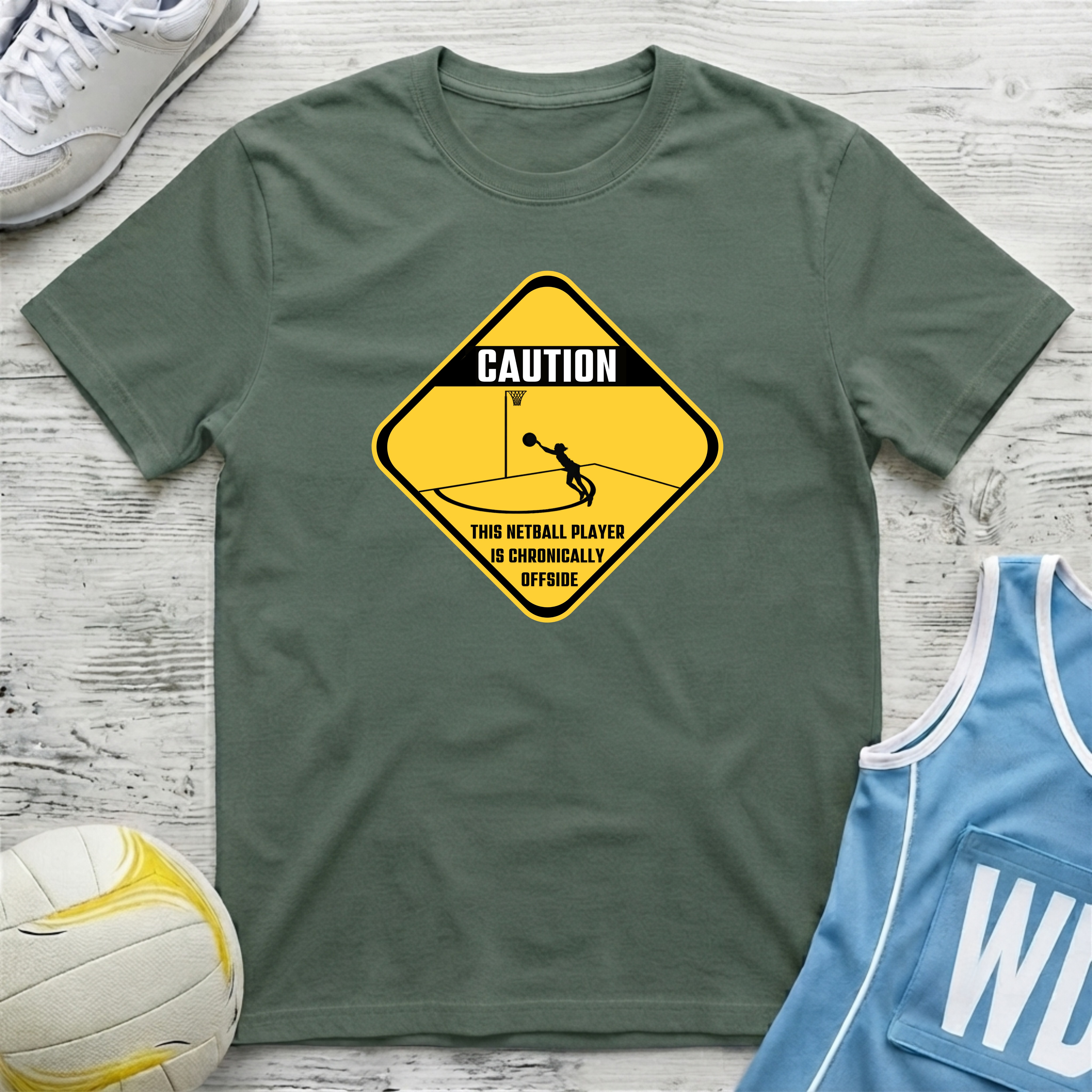 Caution Offside T-Shirt