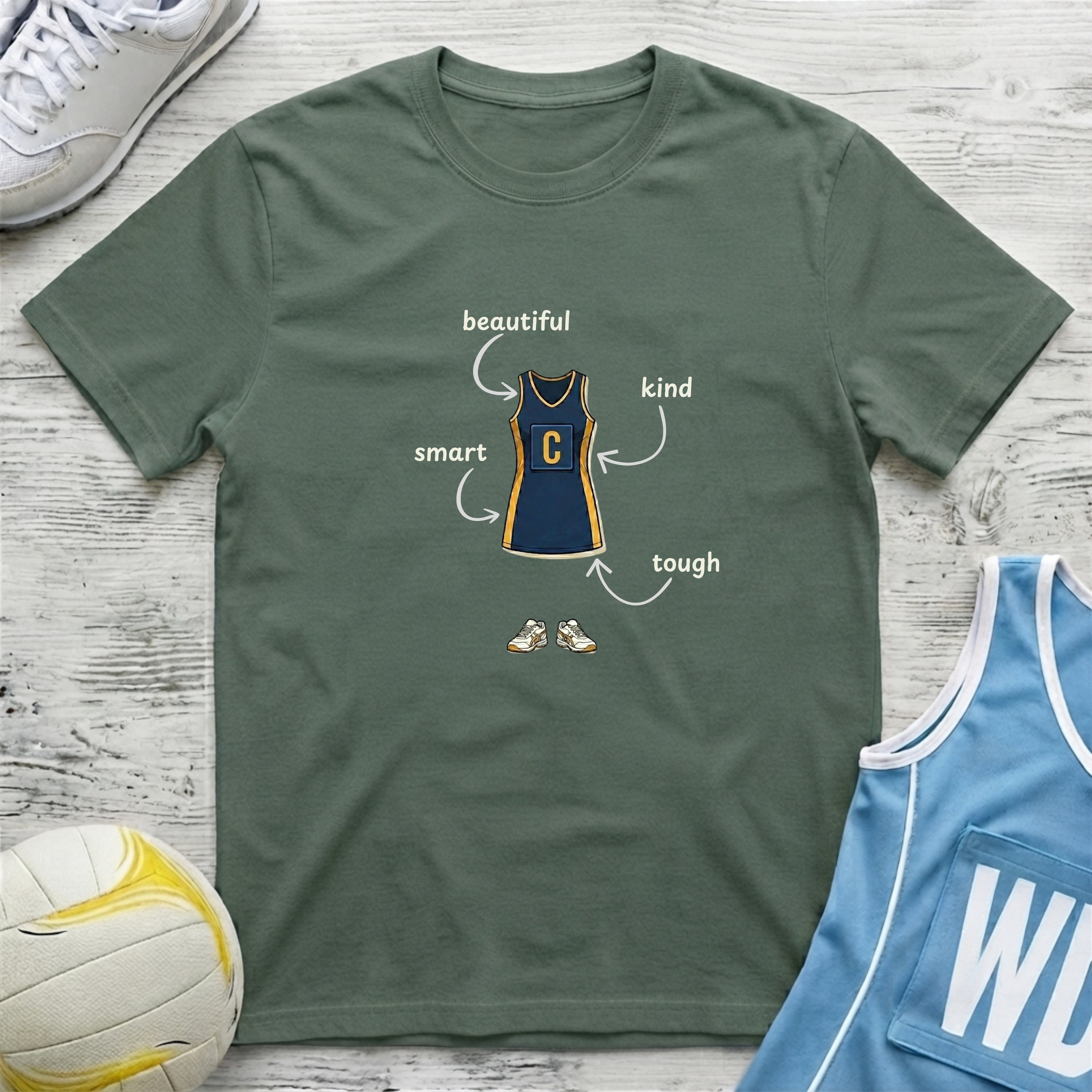 Netball Affirmations T-Shirt
