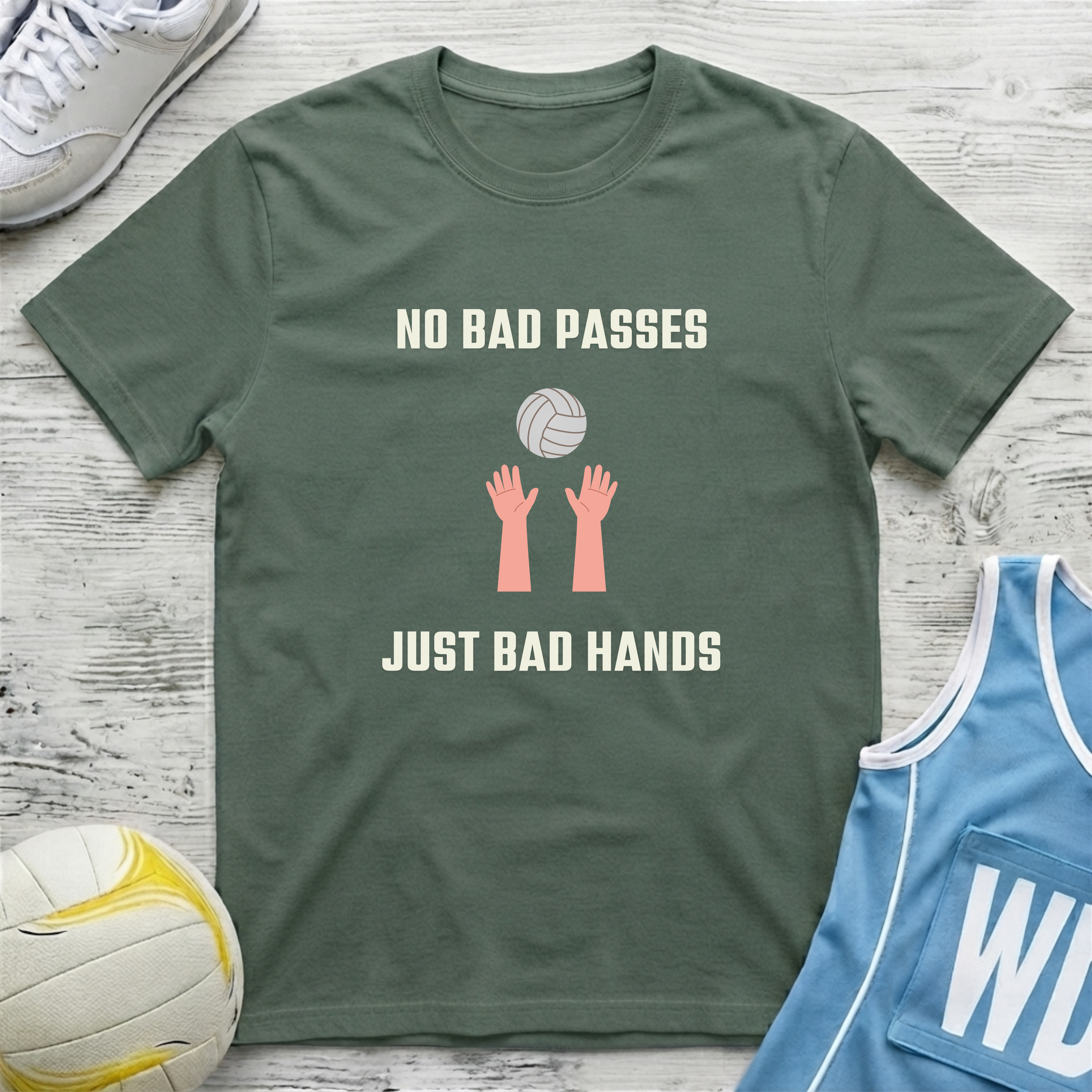 No Bad Passes Bad Hands T-Shirt
