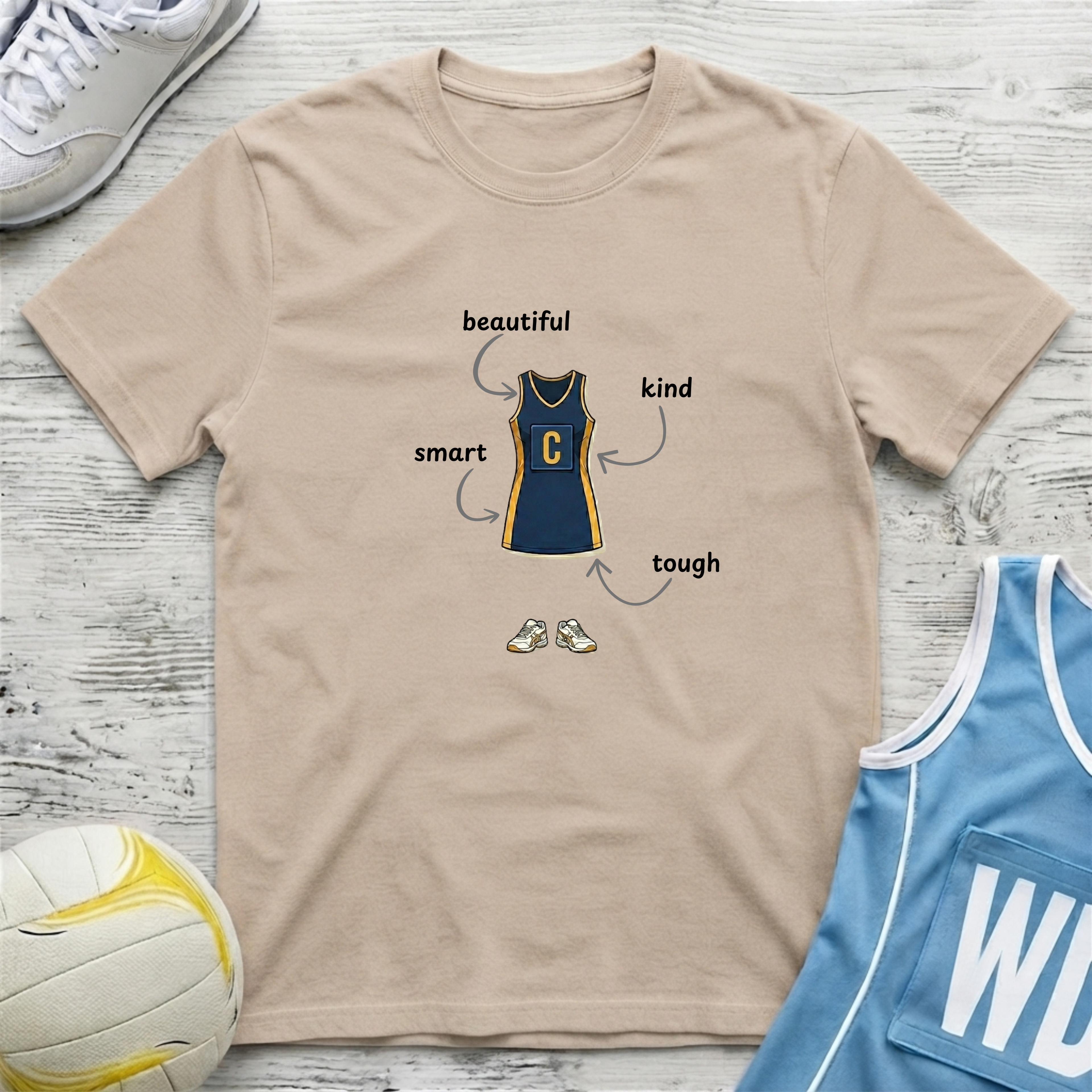 Netball Affirmations T-Shirt