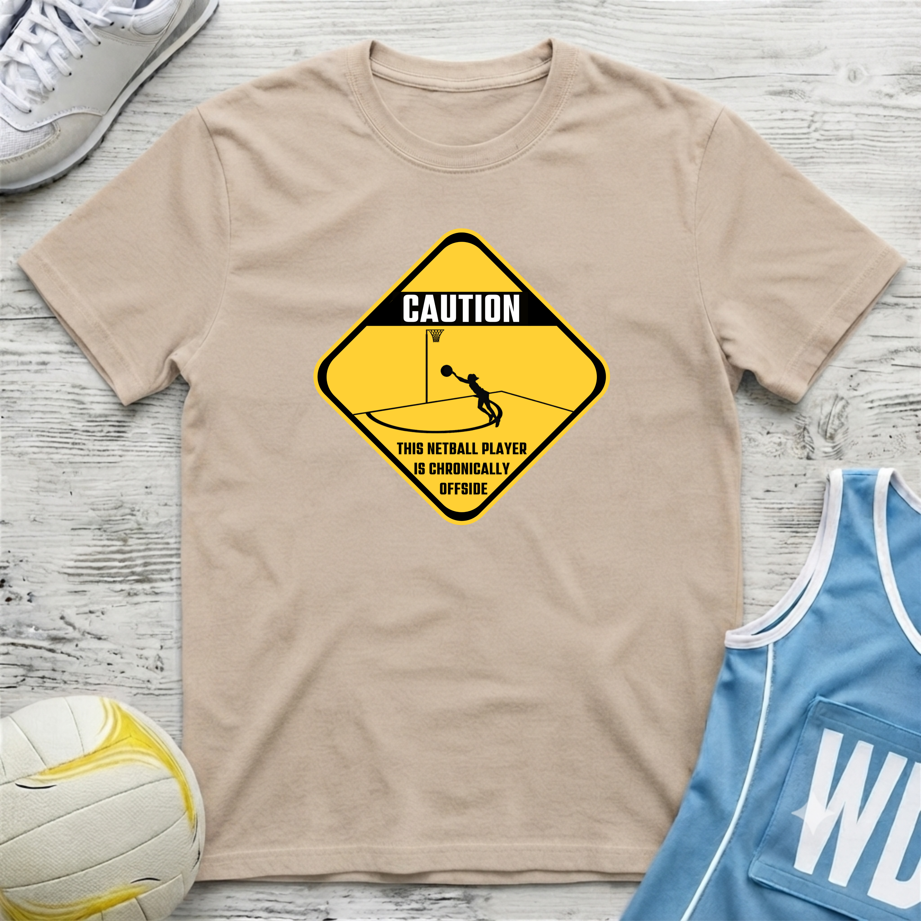 Caution Offside T-Shirt