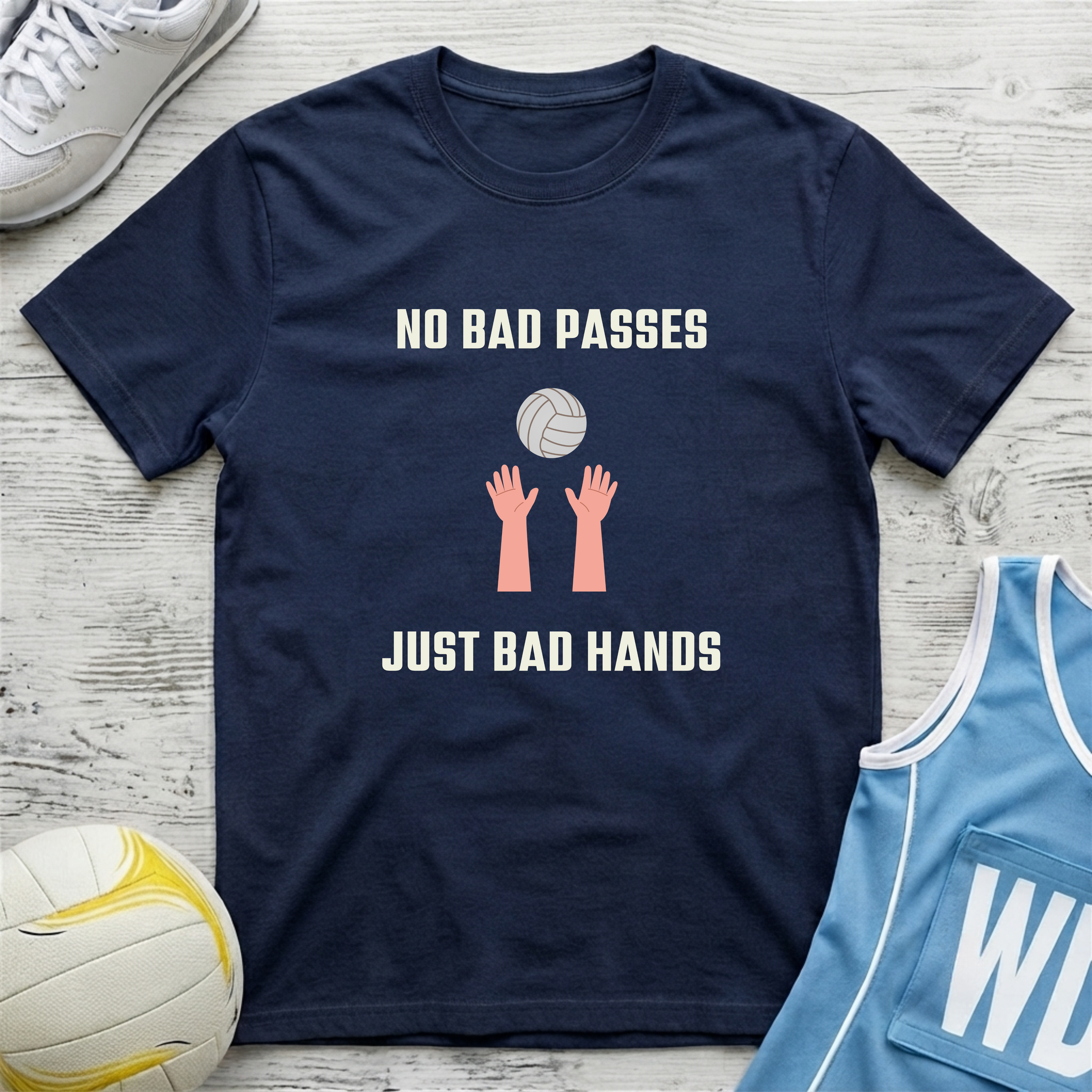 No Bad Passes Bad Hands T-Shirt