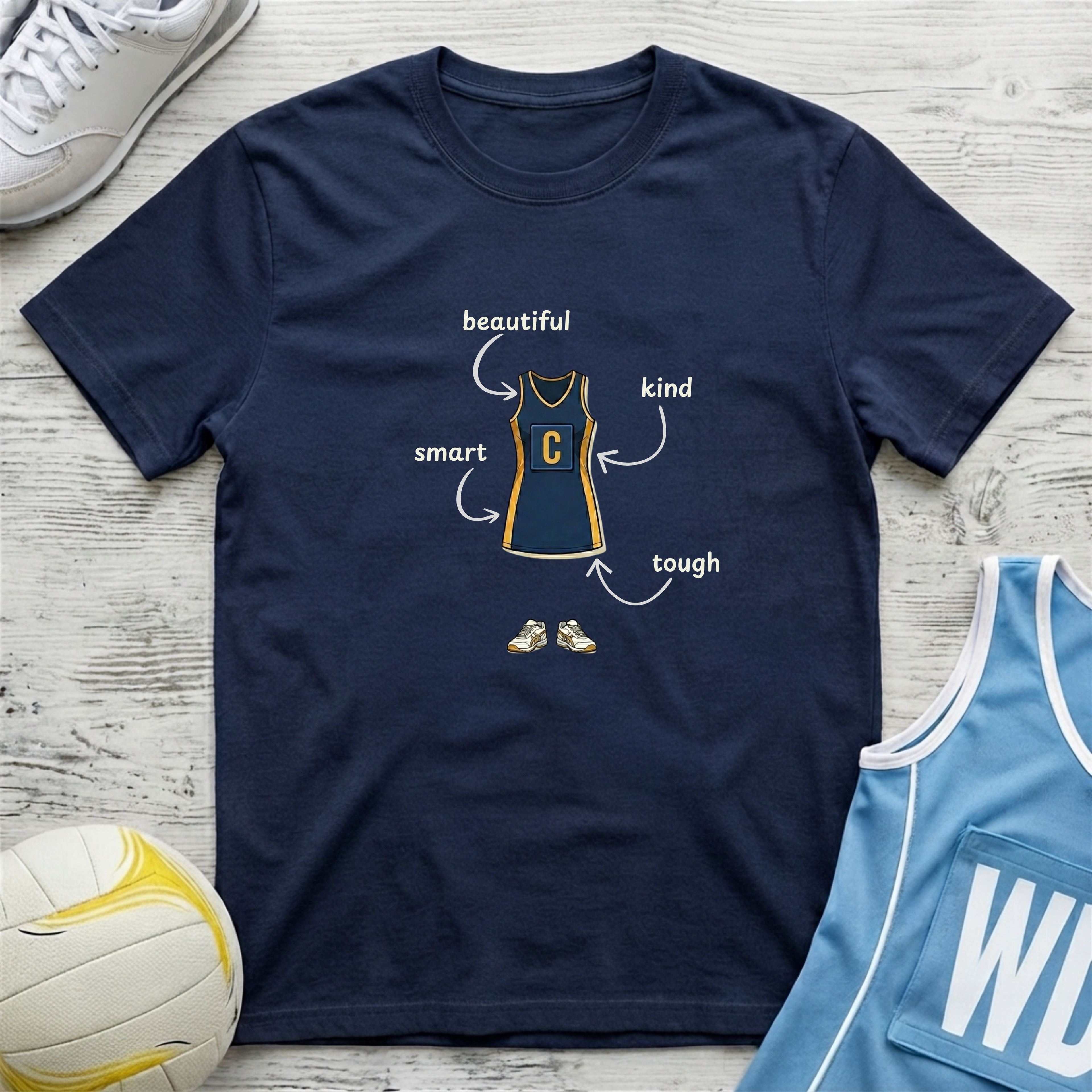 Netball Affirmations T-Shirt