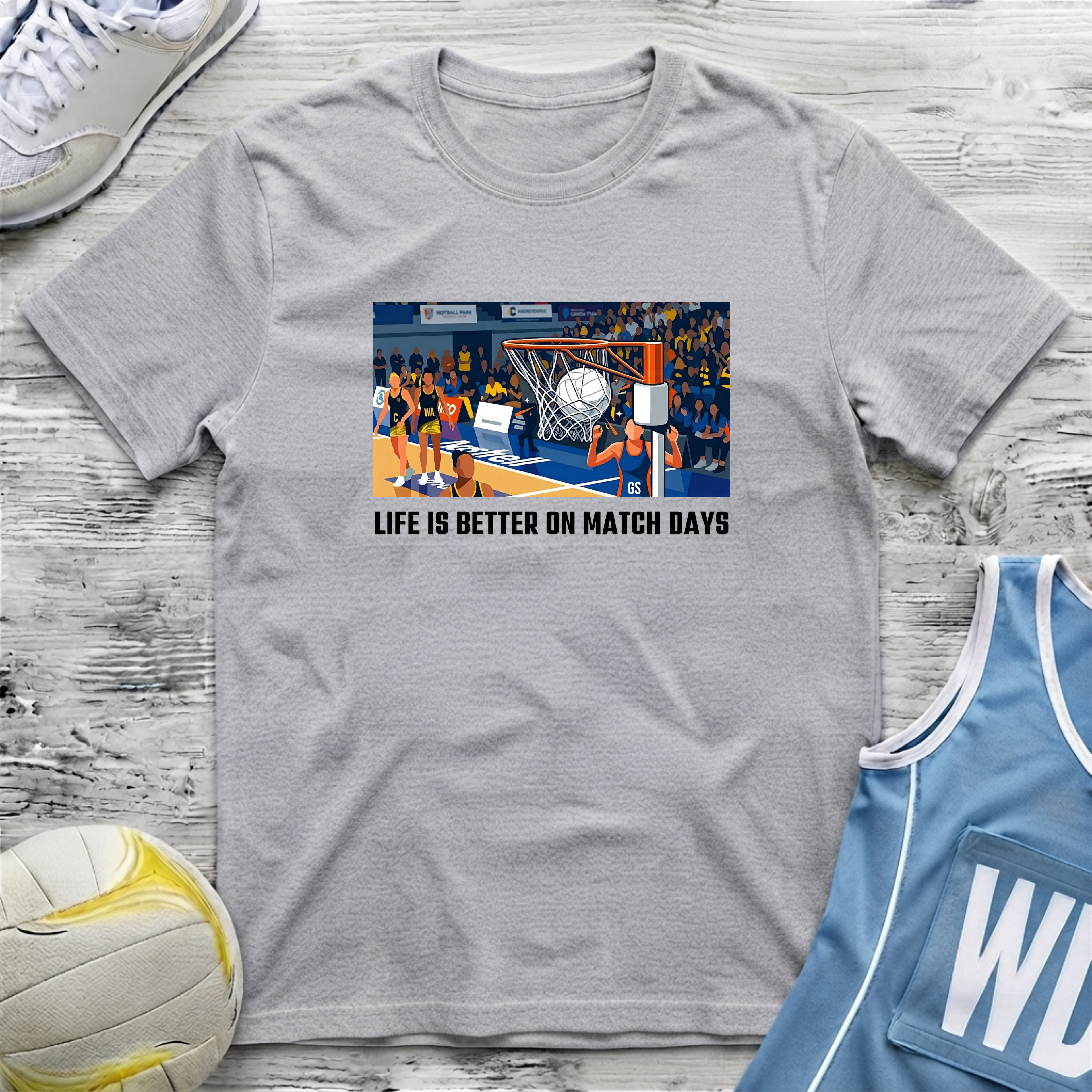 Life Is Better on Match Days T-Shirt