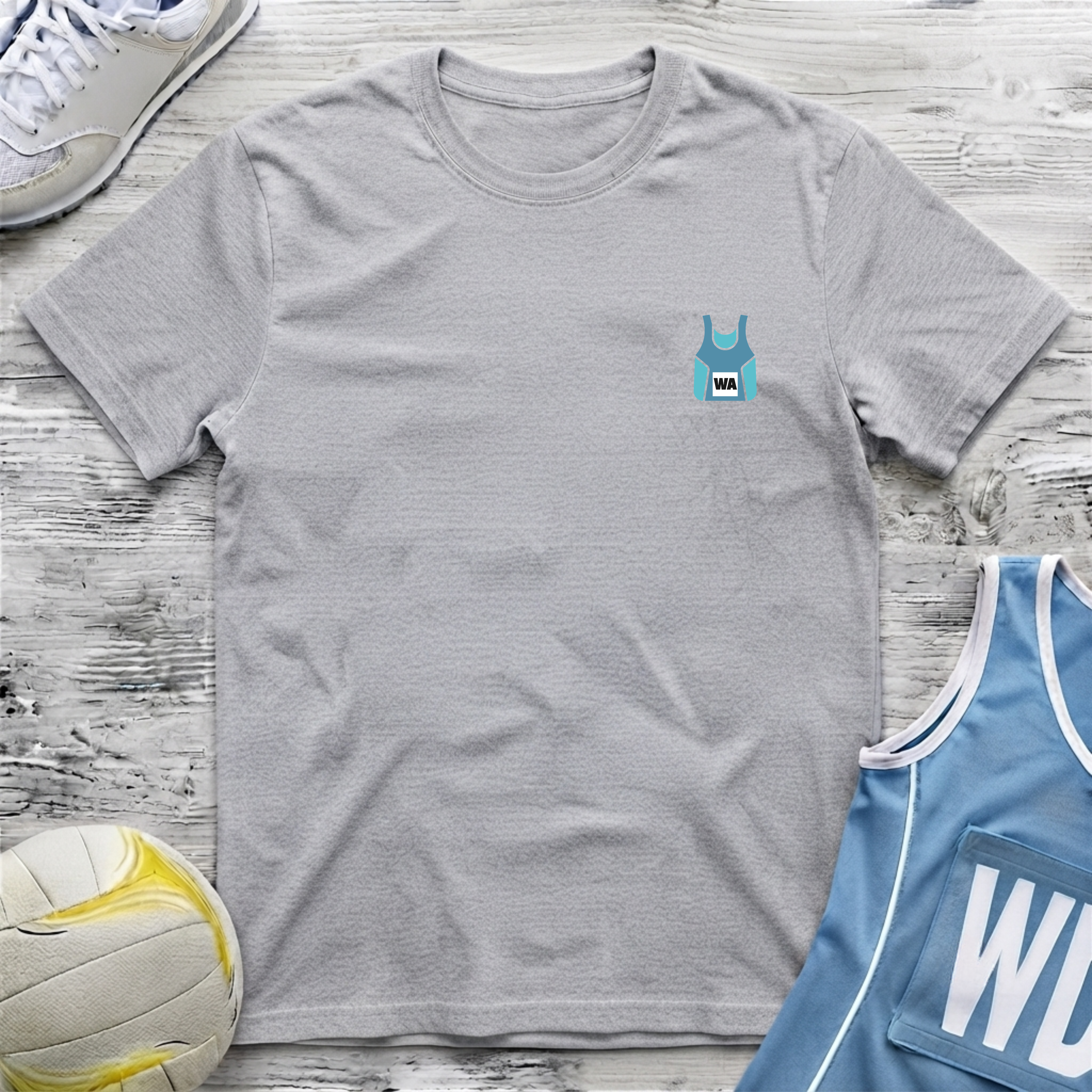 Mini Netball Bib T-Shirt