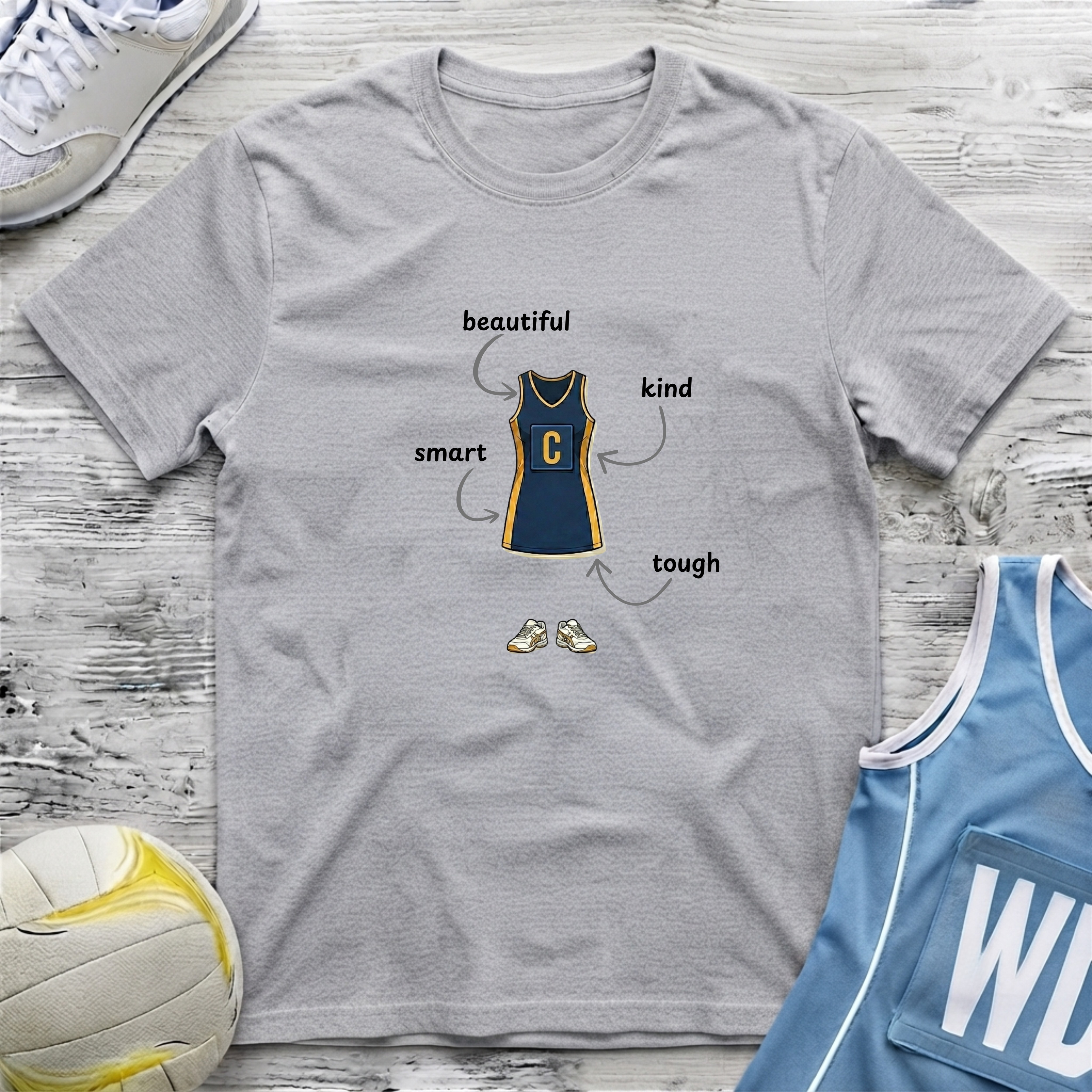 Netball Affirmations T-Shirt