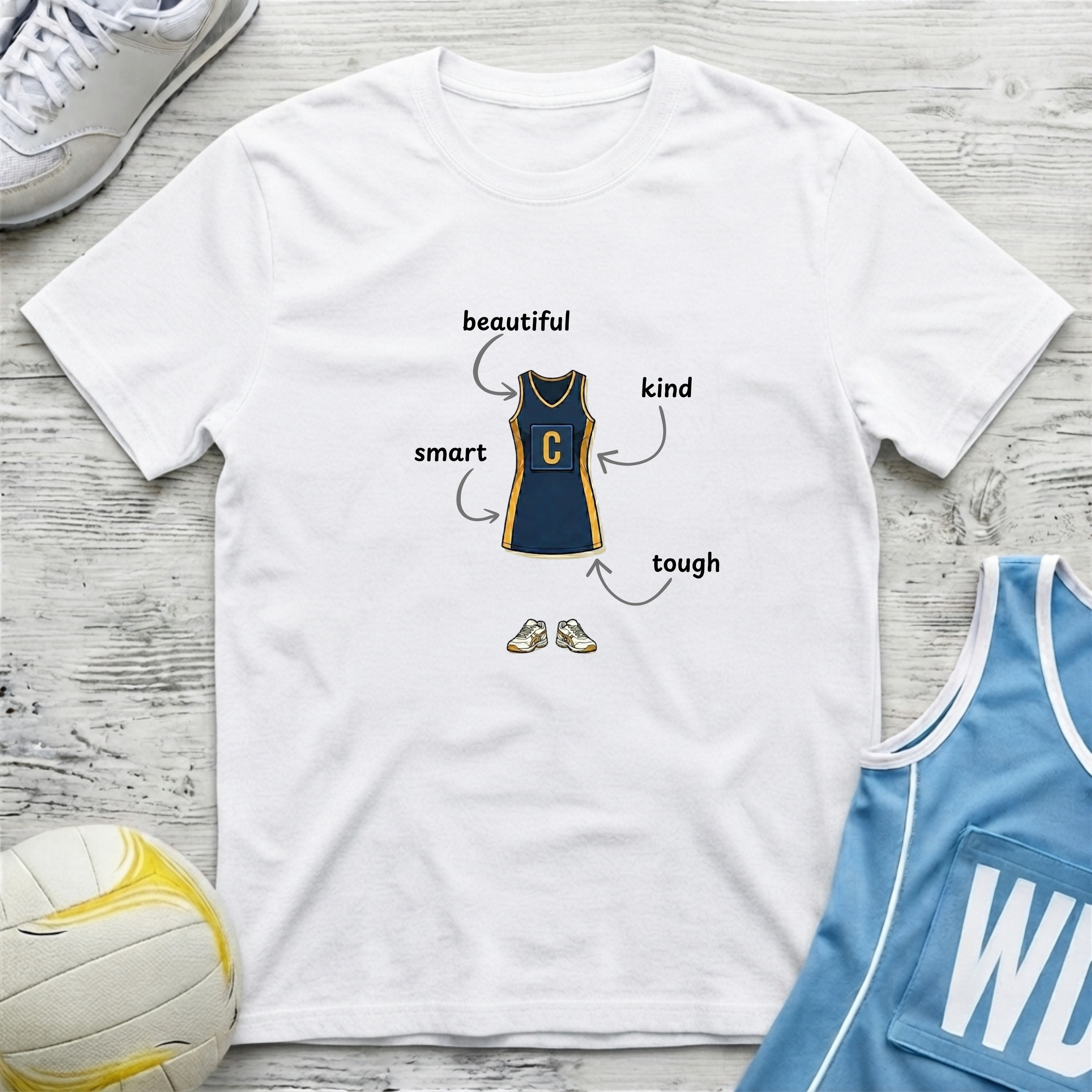 Netball Affirmations T-Shirt