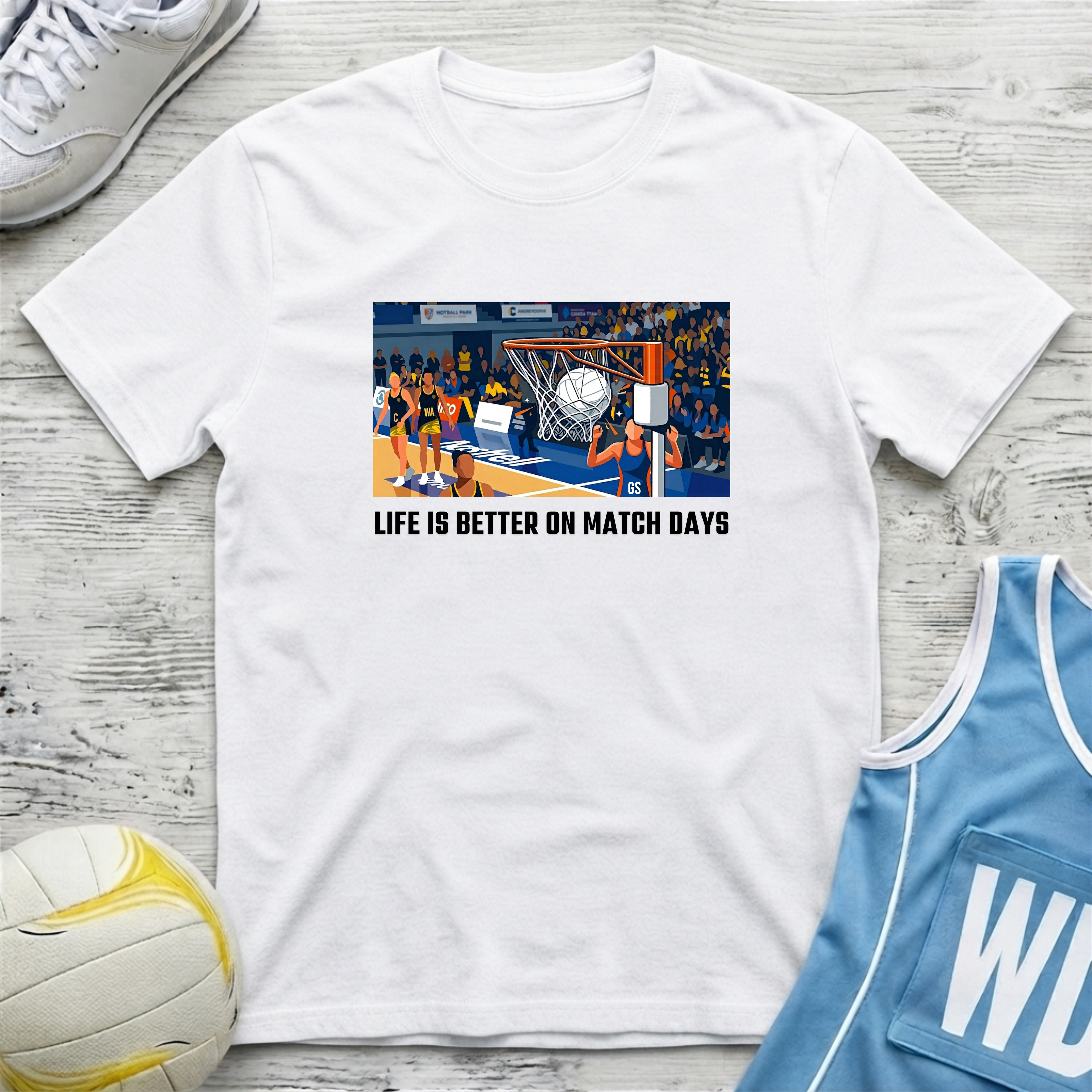 Life Is Better on Match Days T-Shirt