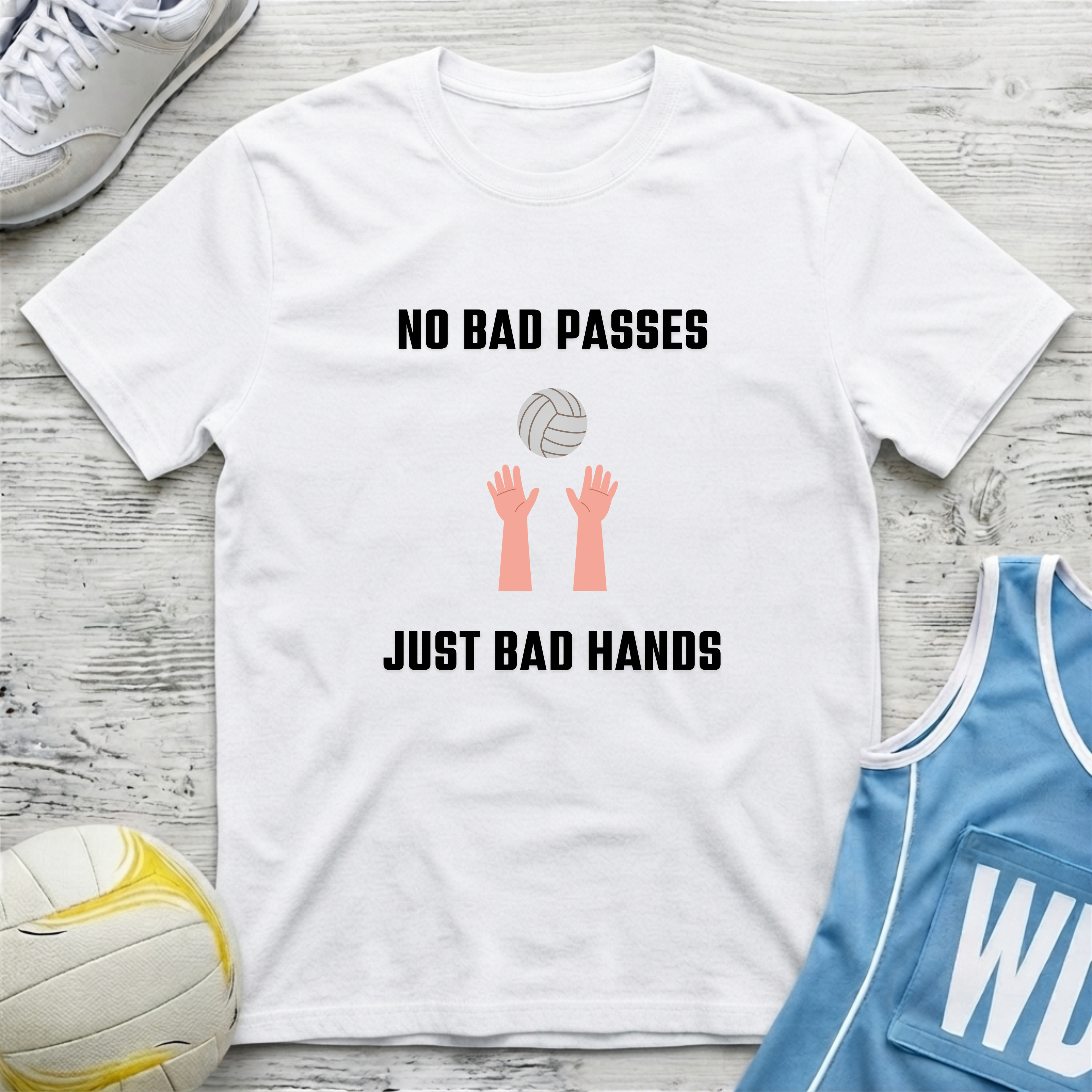 No Bad Passes Bad Hands T-Shirt