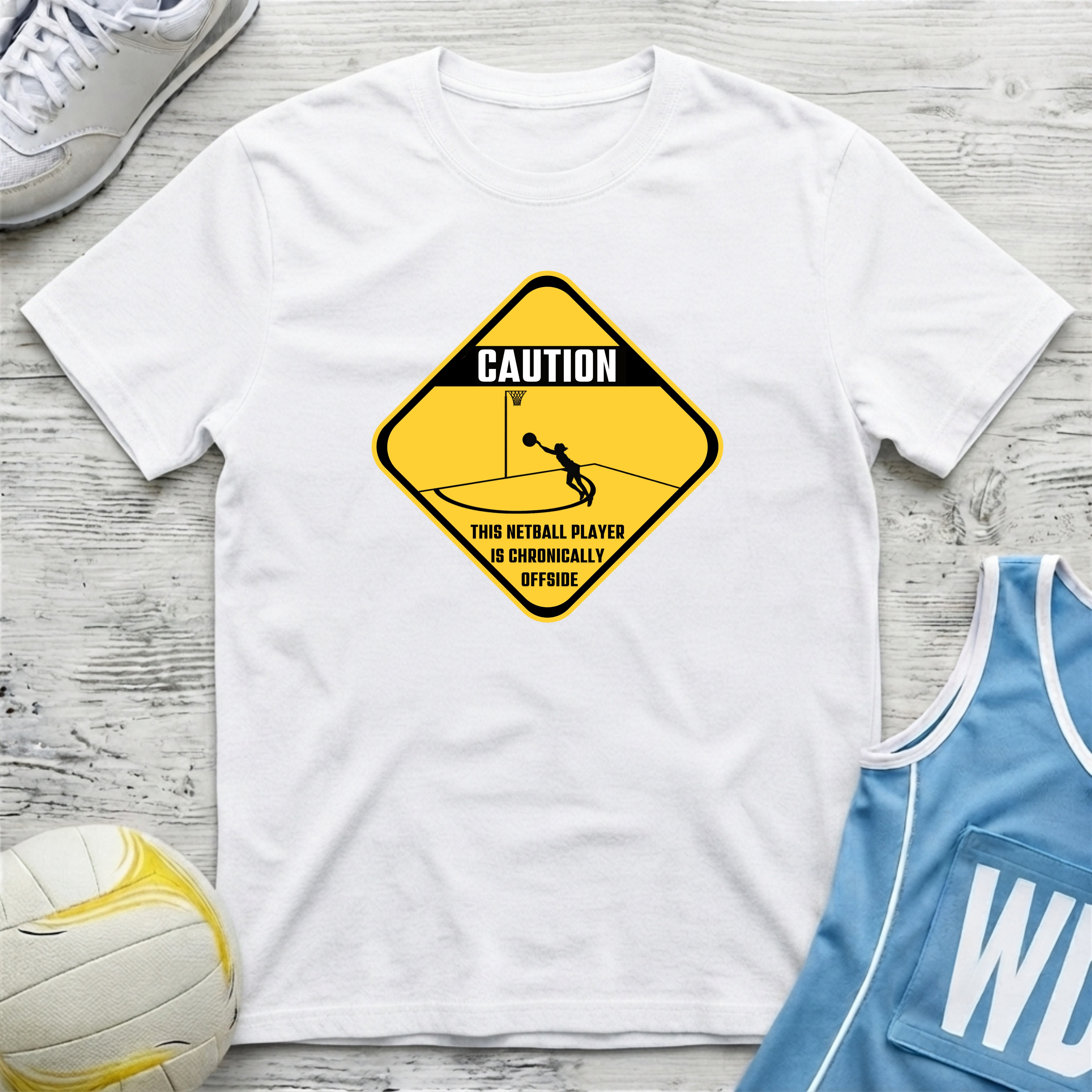 Caution Offside T-Shirt