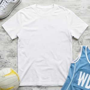 Home white t shirt mockup